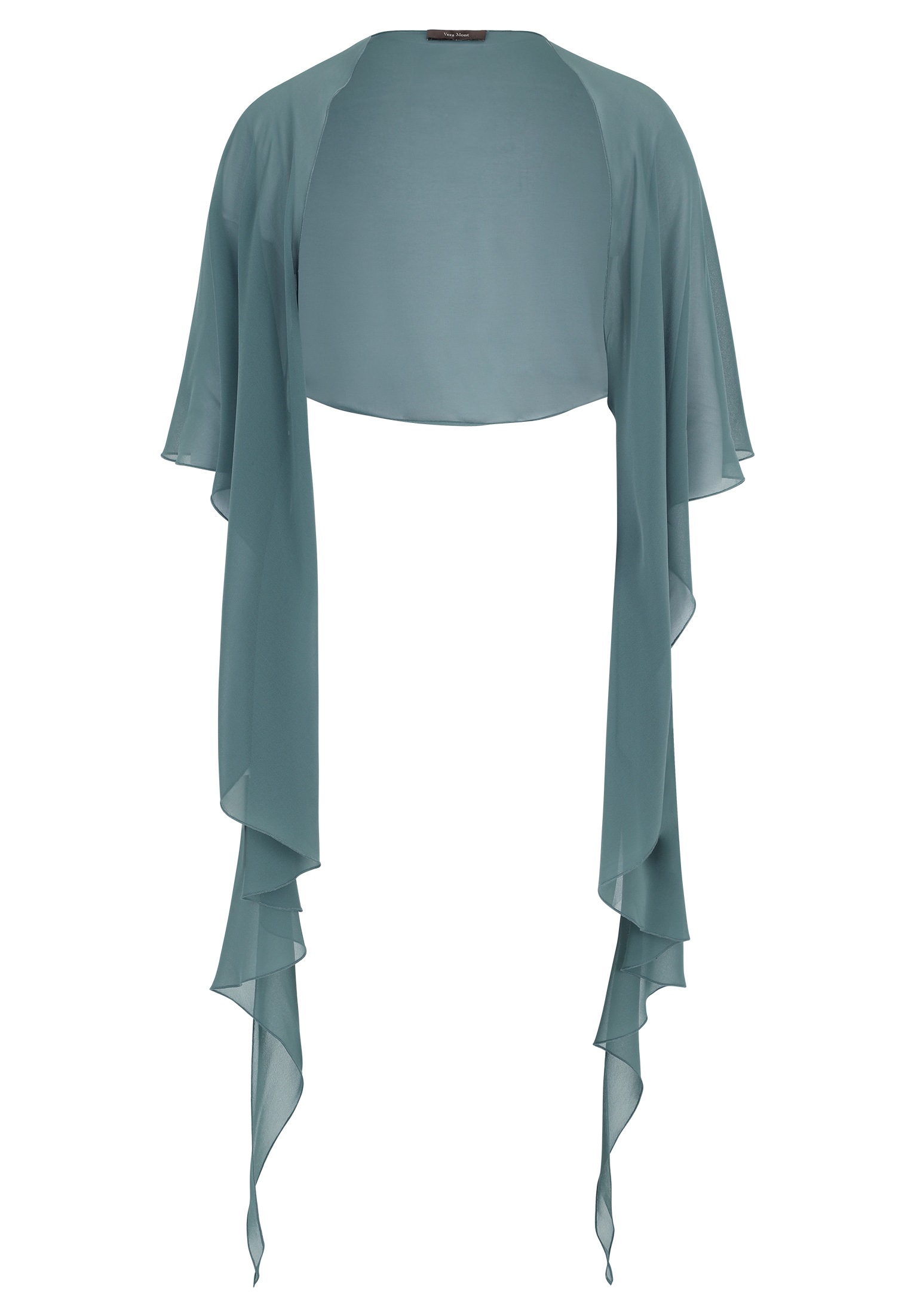 Vera Mont Multifunktionstuch "Damen Chiffonstola mit Volant" Nahtführung günstig online kaufen