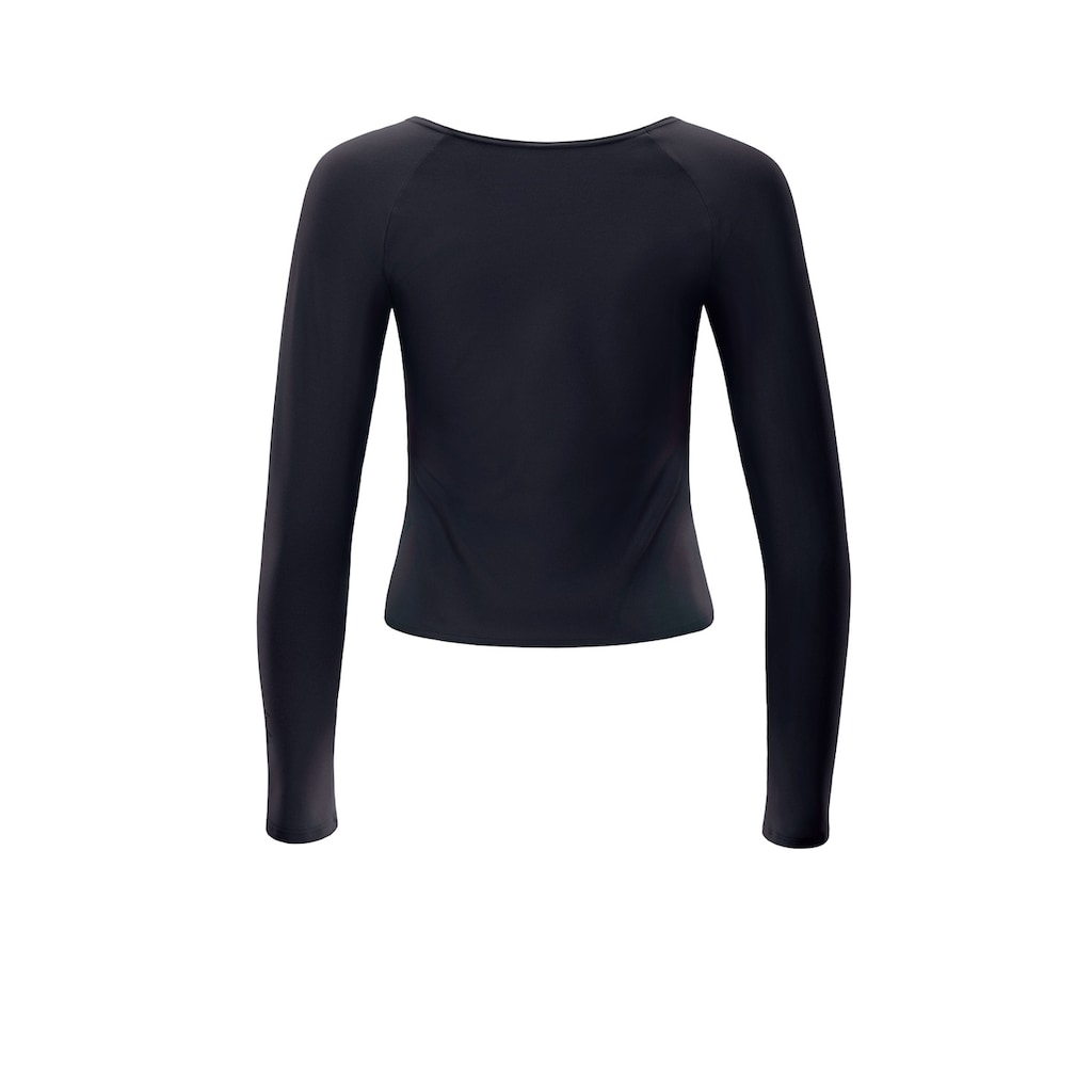 Winshape Langarmshirt »Cropped Functional Light and Soft«, Overlap-Applikation