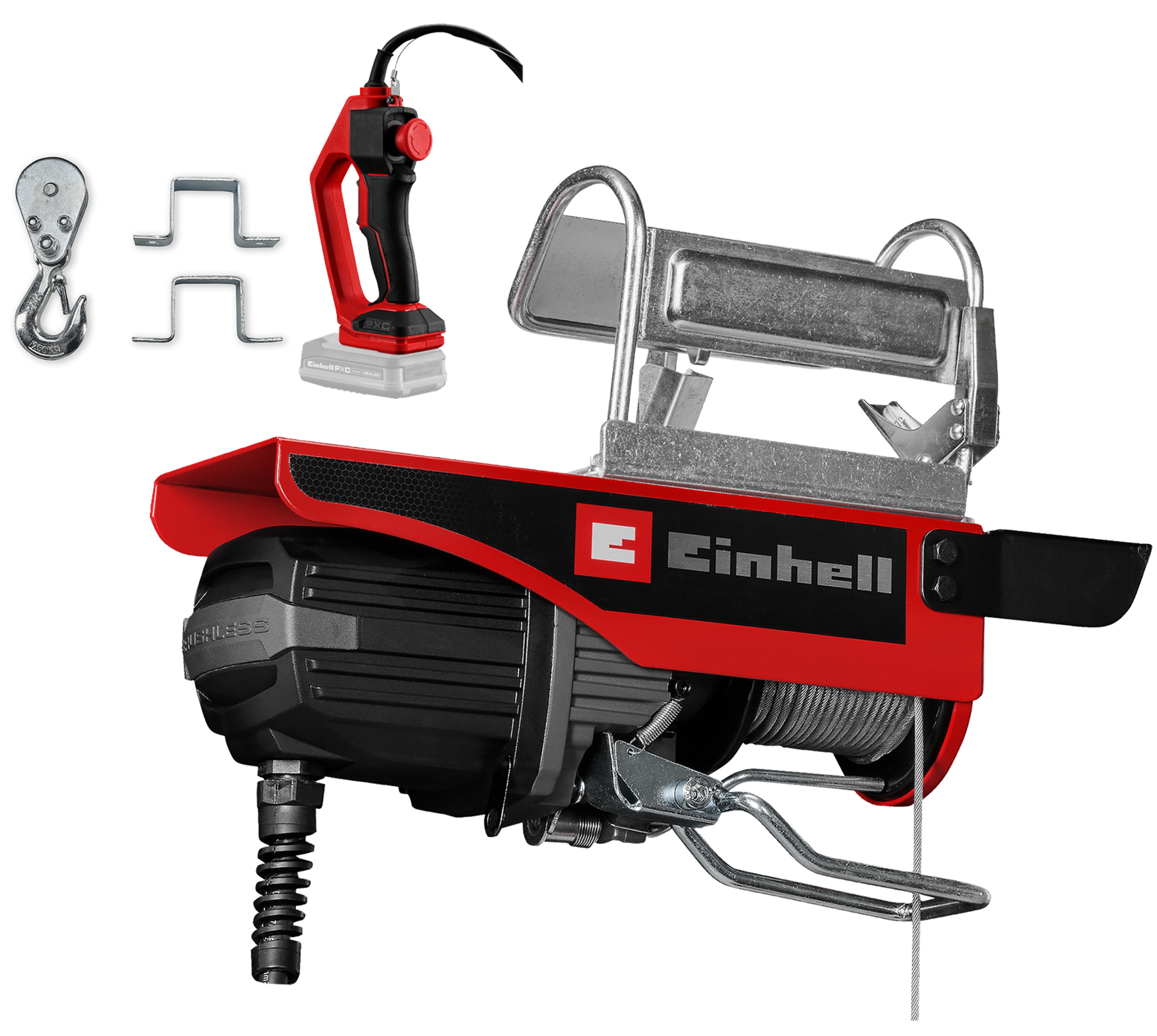Einhell Seilzug "TE-EH 18/250 Li BL-Solo" ohne Akku und Ladegerät