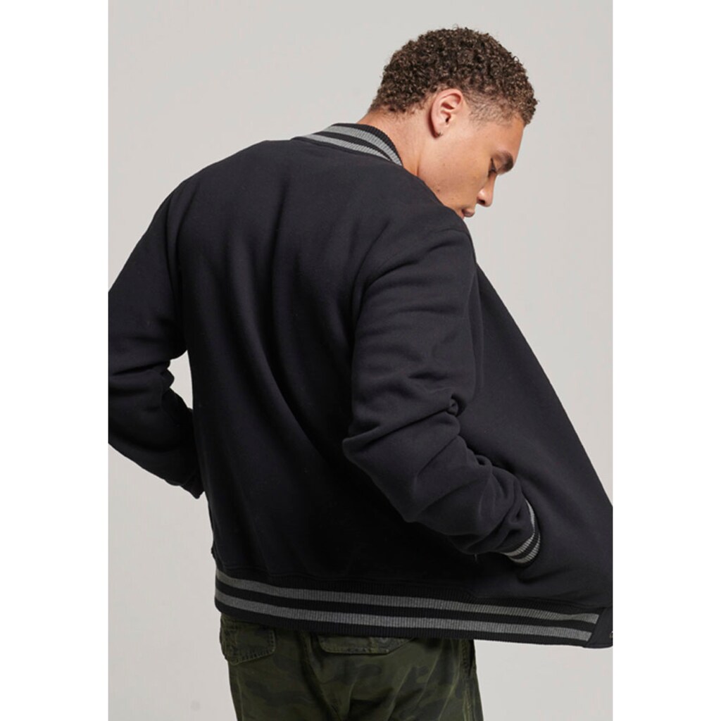 Superdry Sweatjacke »SD-VLE JERSEY BOMBER«
