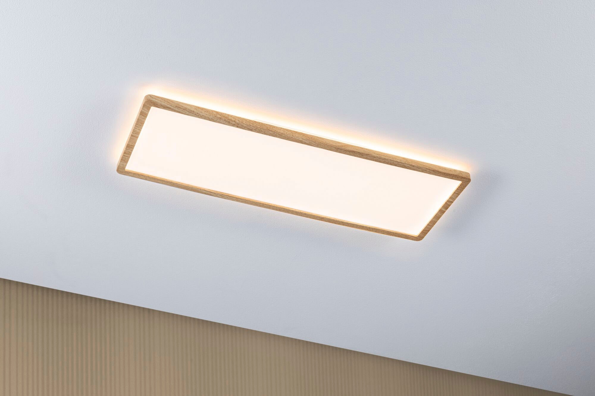 Paulmann LED Panel »Atria Shine kaufen Kunststoff 3000K 1 22W Eiche BAUR Hintergrundbeleuchtung IP44«, | flammig-flammig, 580x200