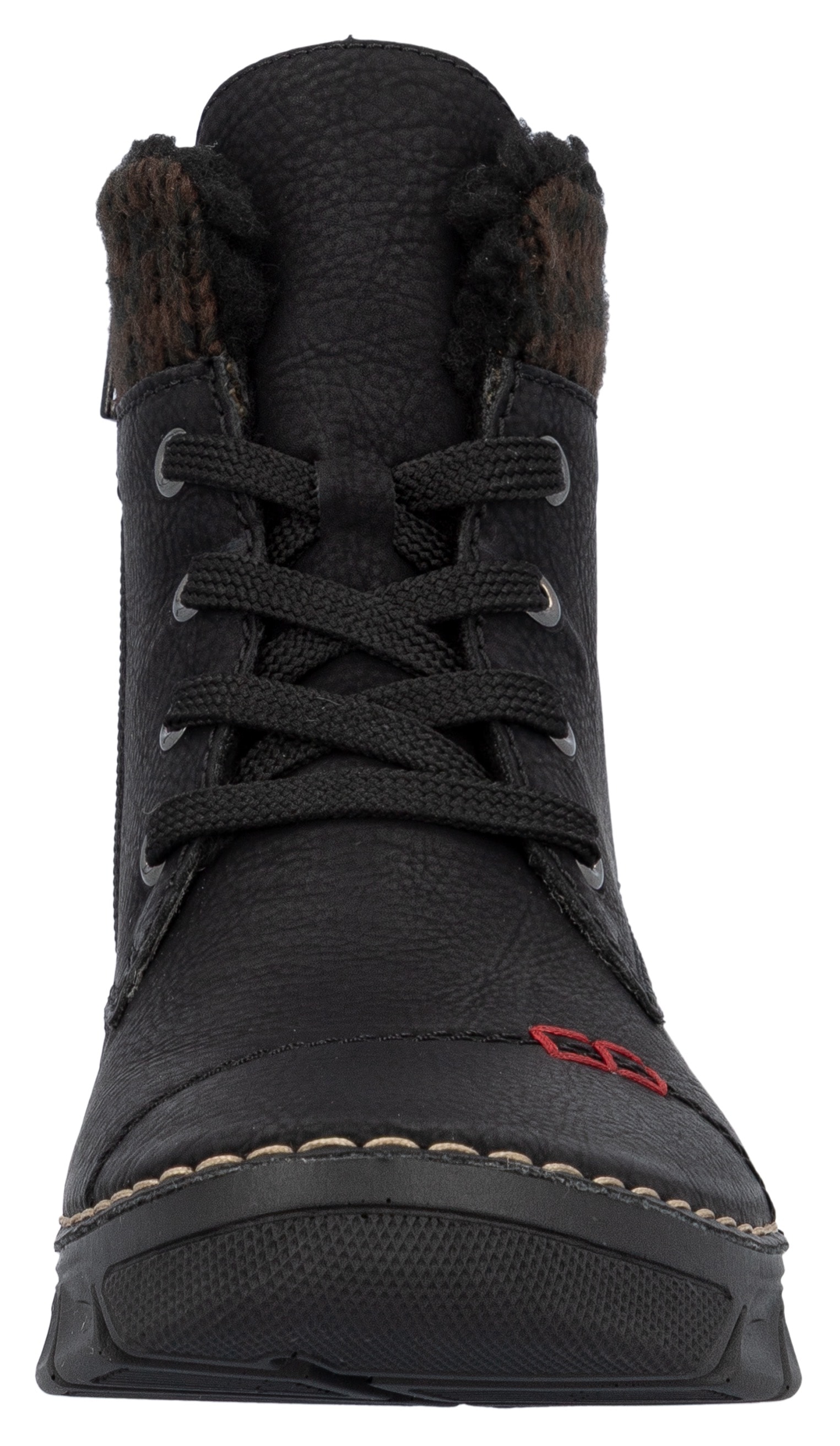 Rieker Winterboots, Schnürboots, Stiefelette, Casual-Boots mit softem Schaftrand