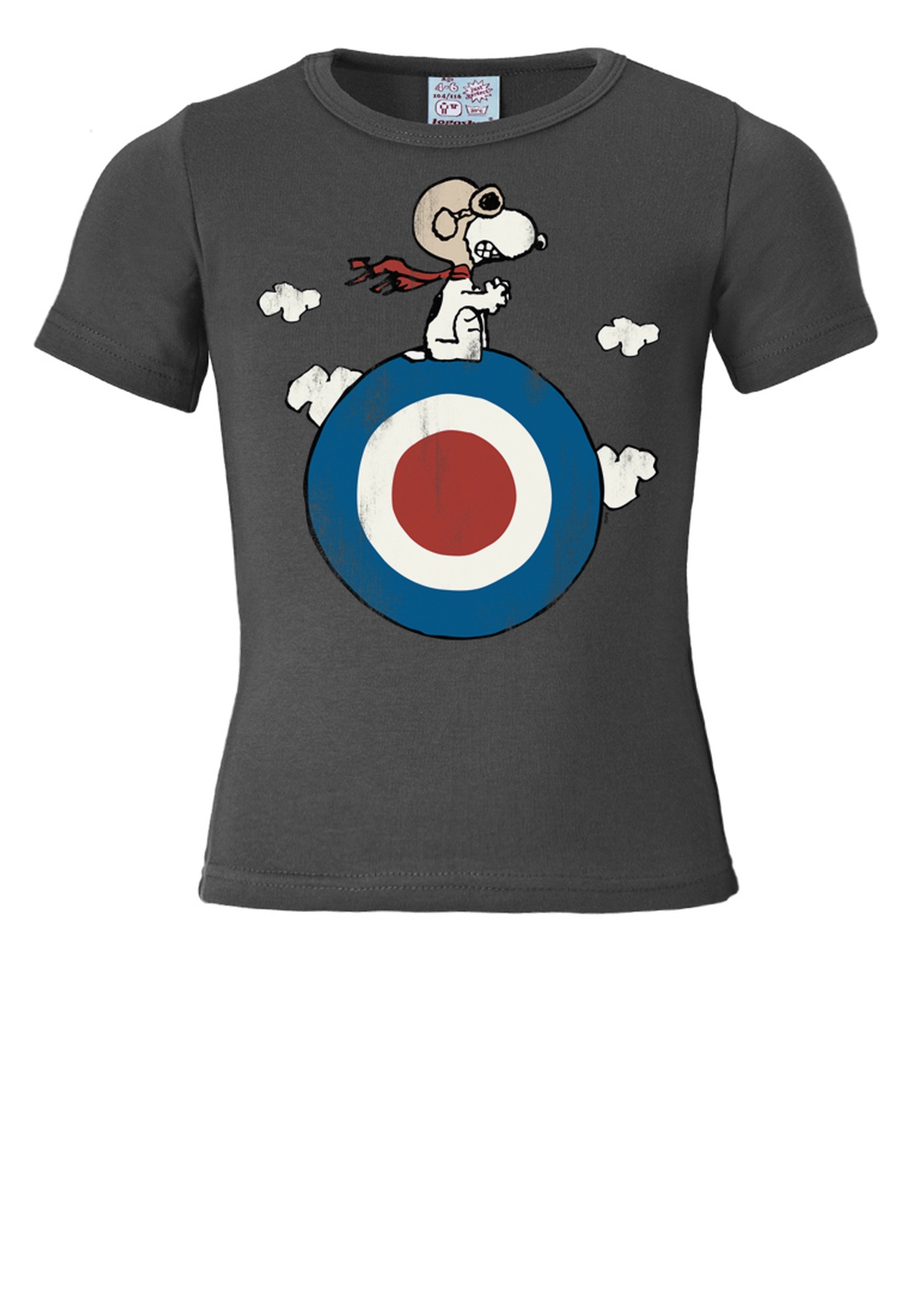 LOGOSHIRT T-Shirt »Snoopy - Target«, mit lizenziertem Originaldesign