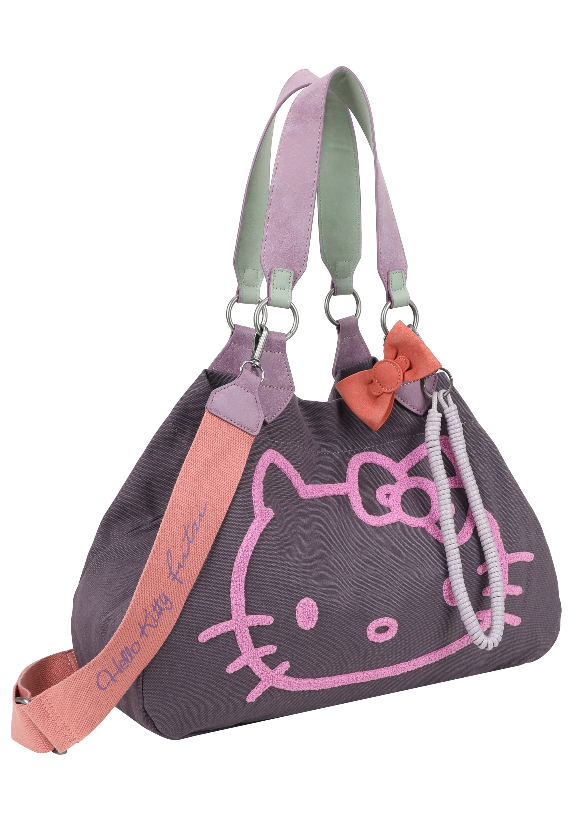 Fritzi aus Preußen Henkeltasche »Izzy Medium Limited Head Flocked«, im tollen Hello Kitty-Design