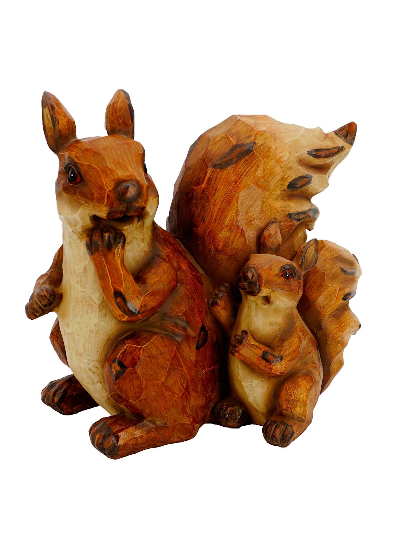 Eichhörnchen Deko-Figur 'Vivre' - Goldene Herbstdeko Fürs Wohnzimmer