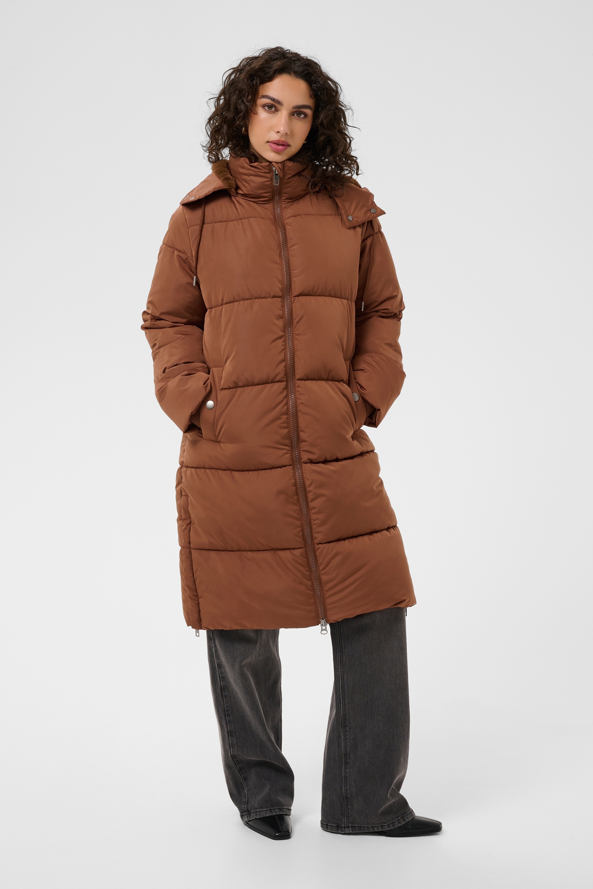 KAFFE Wintermantel »Damen Jacke KAnikalui«