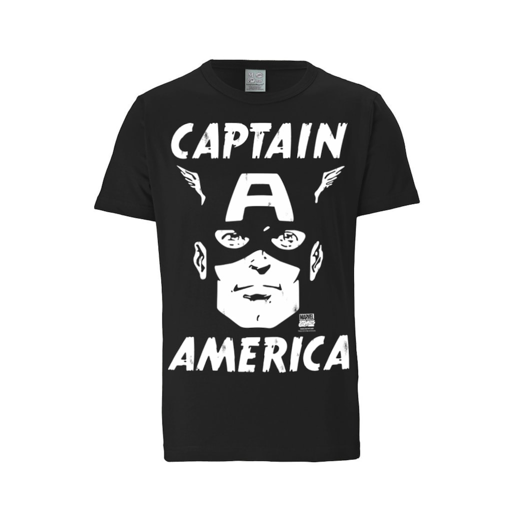 LOGOSHIRT T-Shirt »Captain America - Marvel«