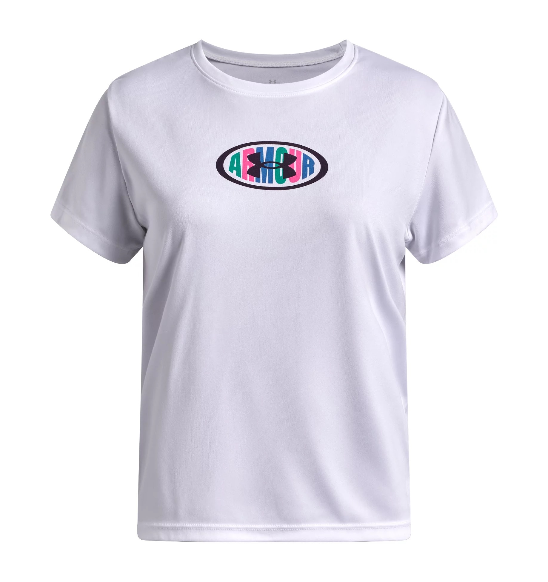 Under Armour Trainingsshirt "TECH ARMOUR GRAPHIC SS" für Jugendliche, atmungsaktives Material, schnell trocknend