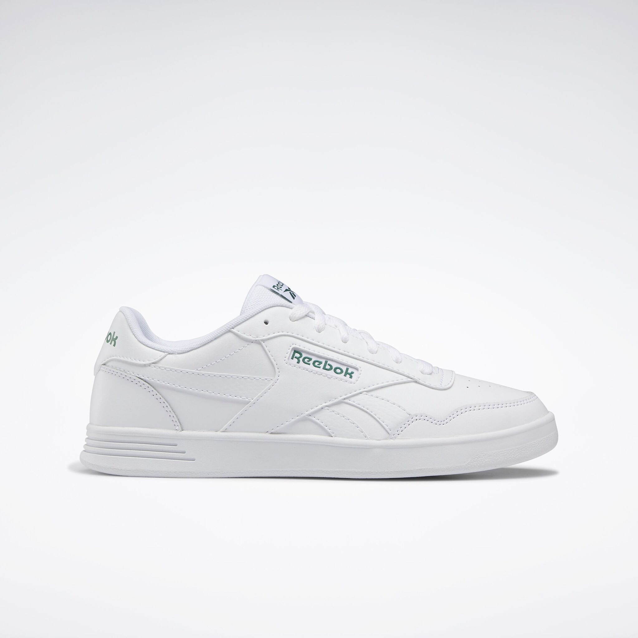 Sneaker REEBOK CLASSIC "REEBOK COURT ADVANCE", Damen, Gr. 38,5, weiß, Leder, Synthetik, Schuhe Sneaker 2
