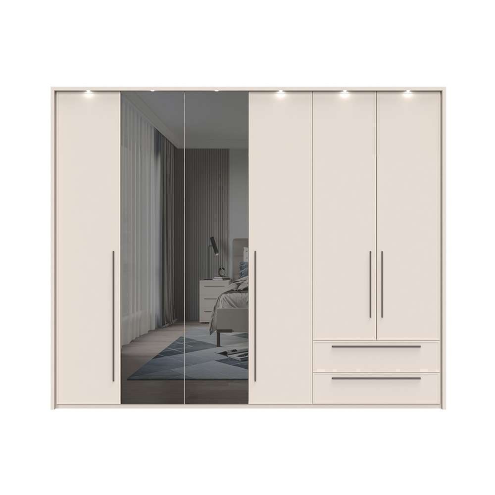 Places of Style Drehtürenschrank, UV lackiert, Soft Close Funktion, Höhenve günstig online kaufen