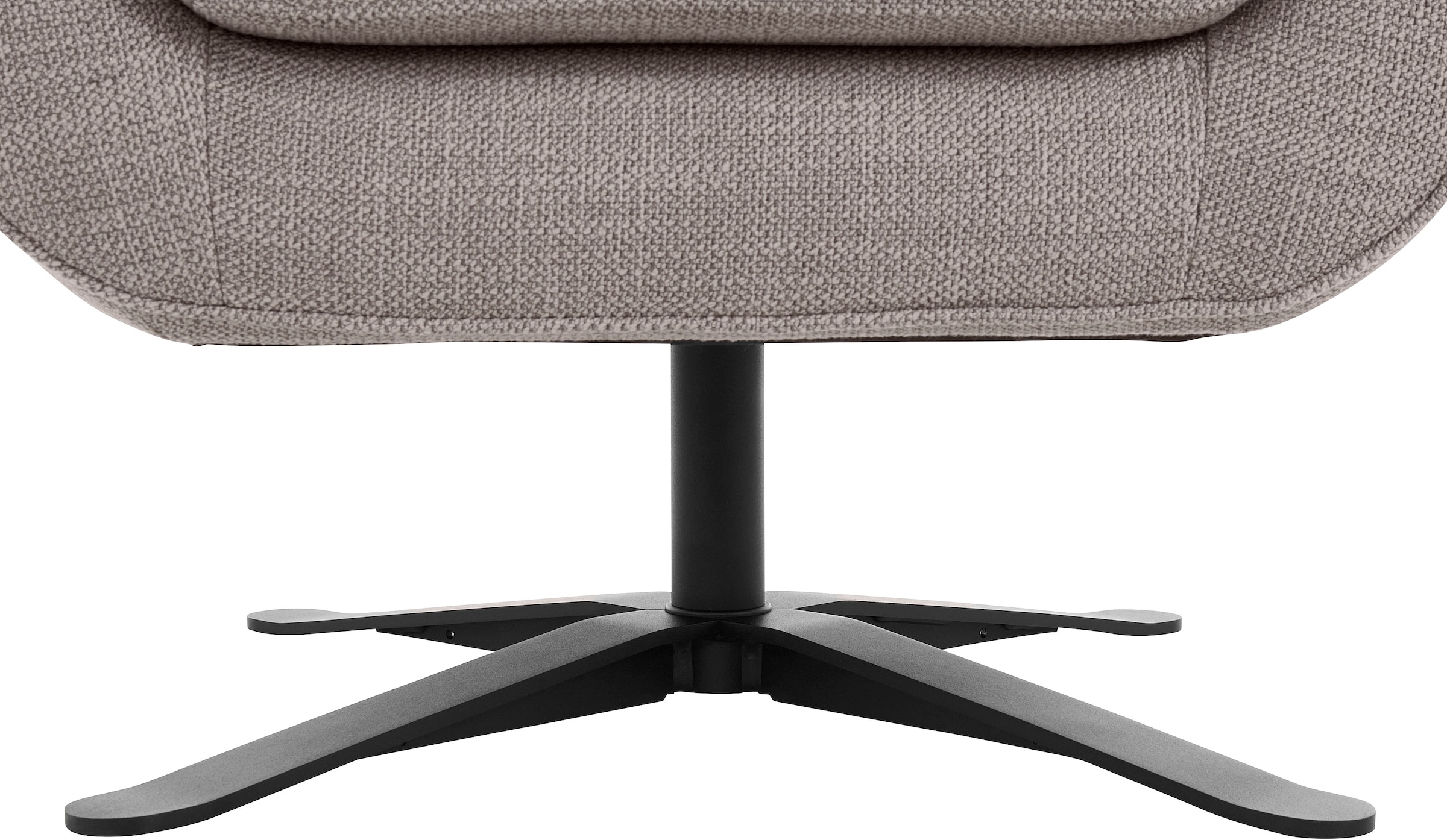 andas Drehsessel »Stavre, Loungesessel«, in moderner Optik, mit elegantem Drehfuß