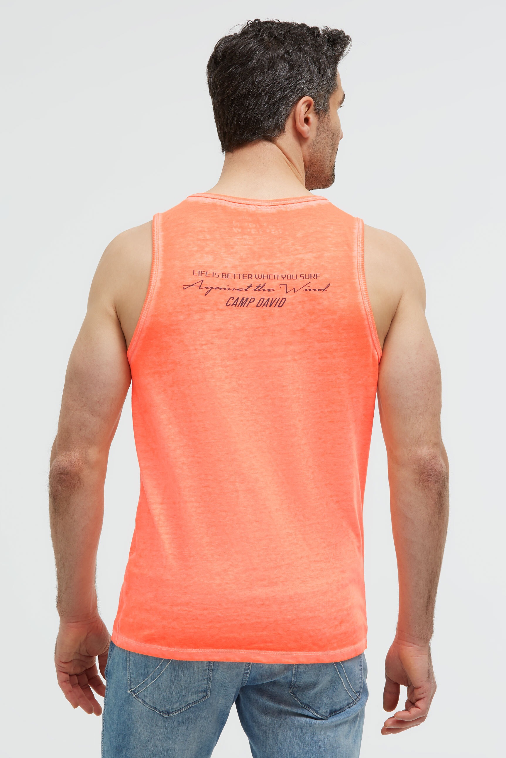 CAMP DAVID Tanktop mit Baumwolle