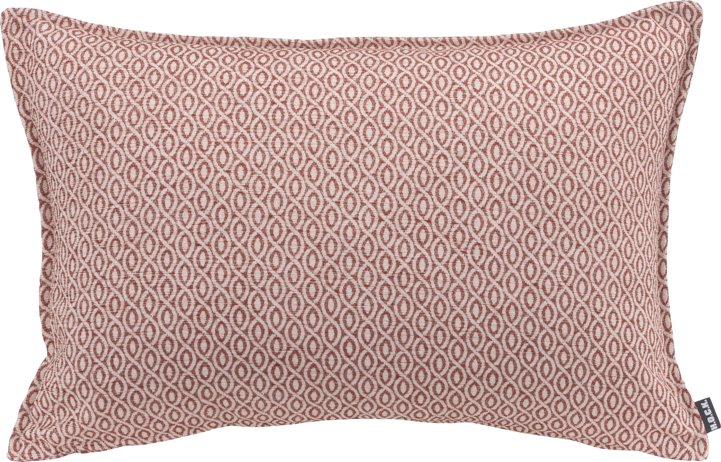 H.O.C.K. Dekokissen "Ivy" leicht gemustert, Kissenhülle mit Füllung, 1 Stüc günstig online kaufen