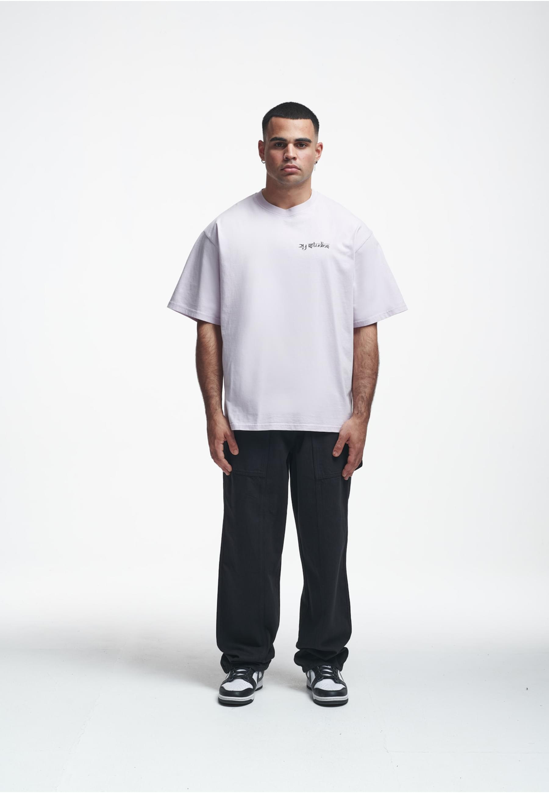 2Y Studios T-Shirt »2Y Studios Herren 2Y Tiger Oversize Tee«, (1 tlg.)