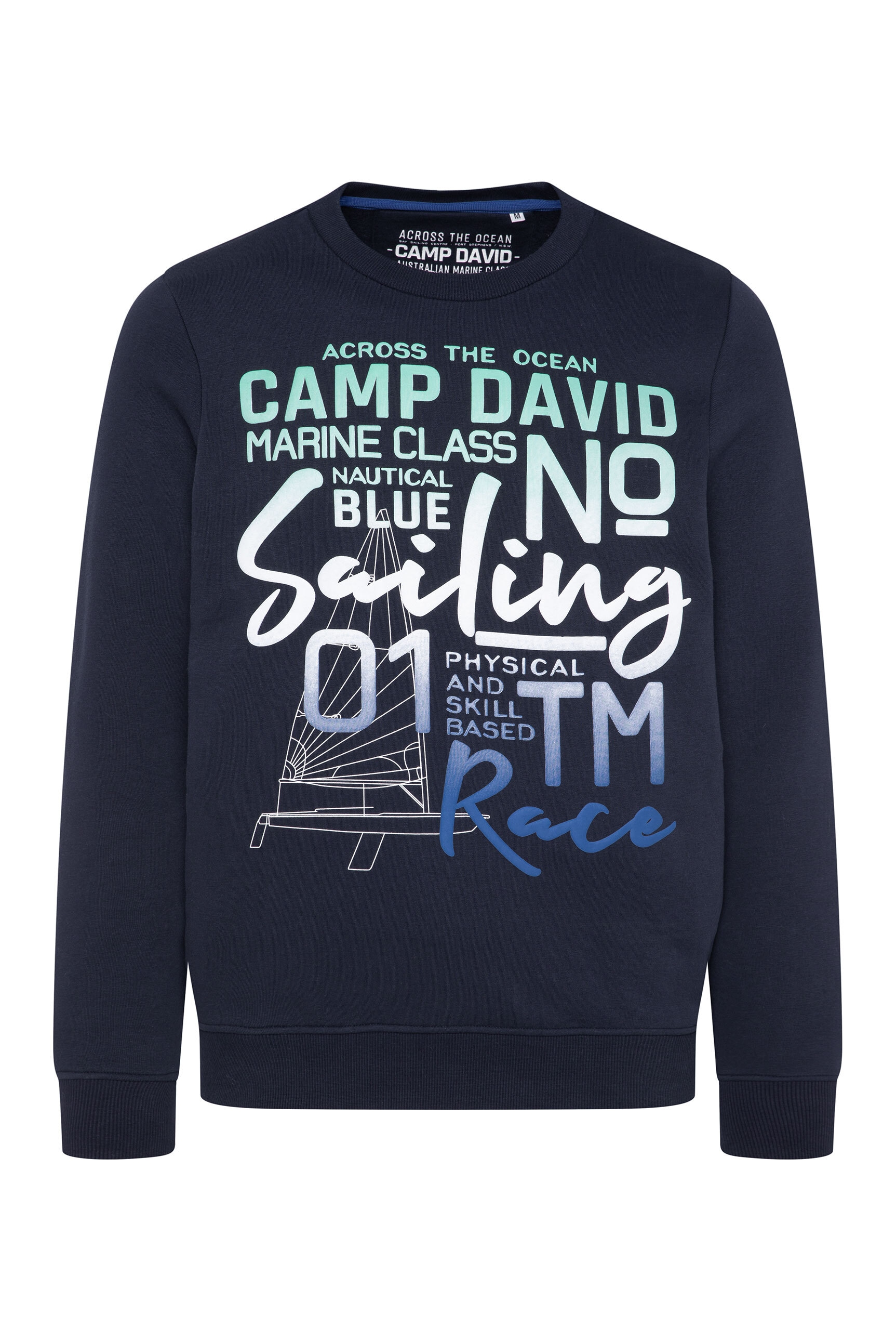 CAMP DAVID Sweater, mit weicher Innenseite