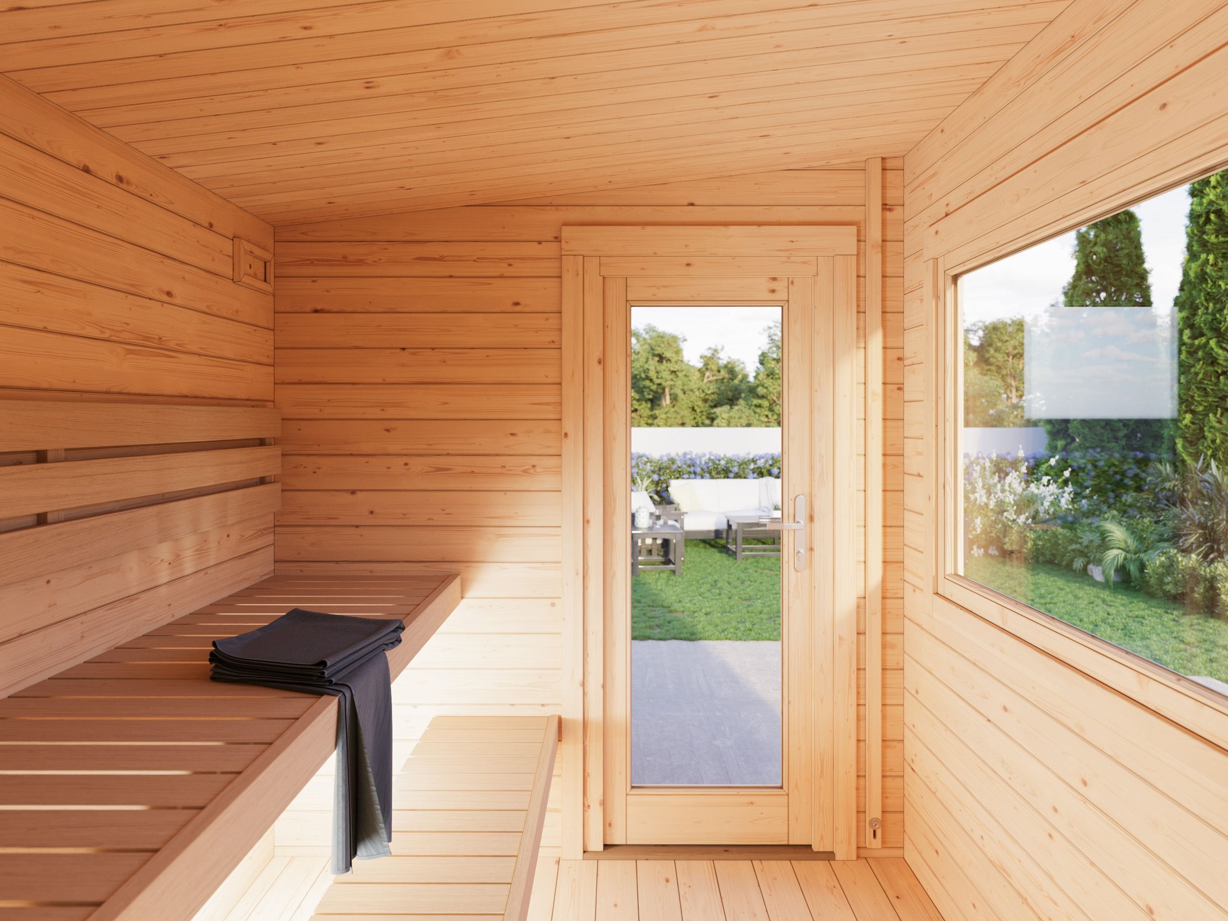 Palmako Sauna »Sanna 4,1 m²«