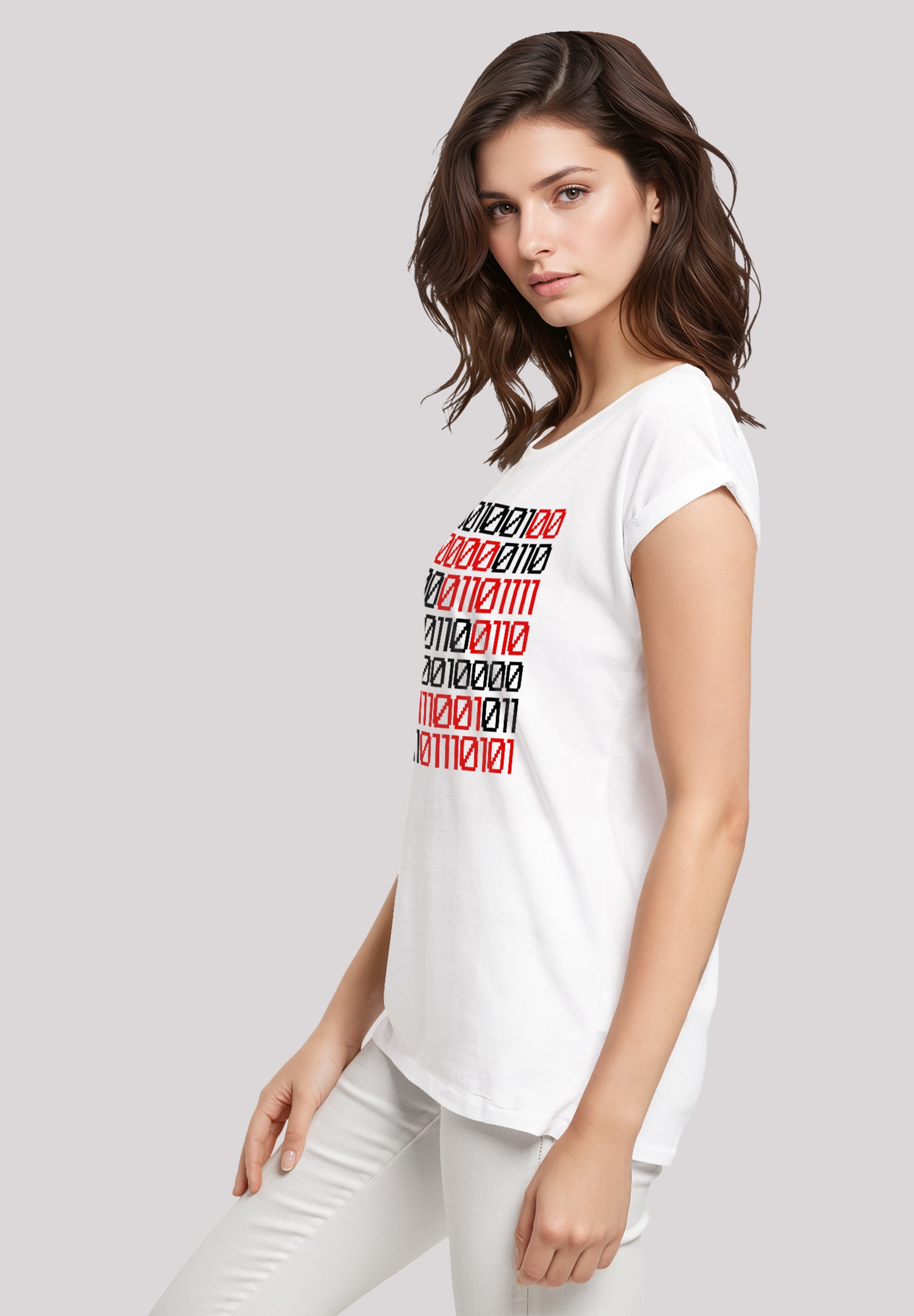 F4NT4STIC T-Shirt »I love you Binary Code Valentinstag«, Premium Qualität