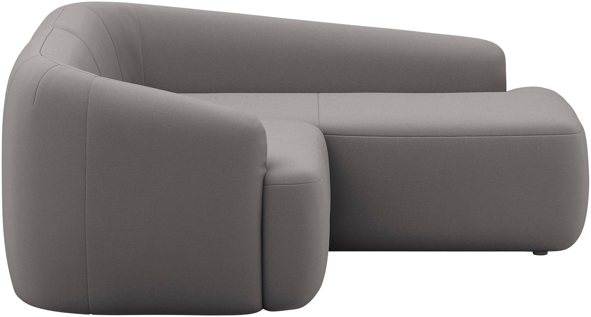 Thumbnail - INOSIGN Ecksofa "Nergal, kompakte Stellmaße, Breite 216cm, organisches Design, L-Form", Modernes Design, schlichte Optik...