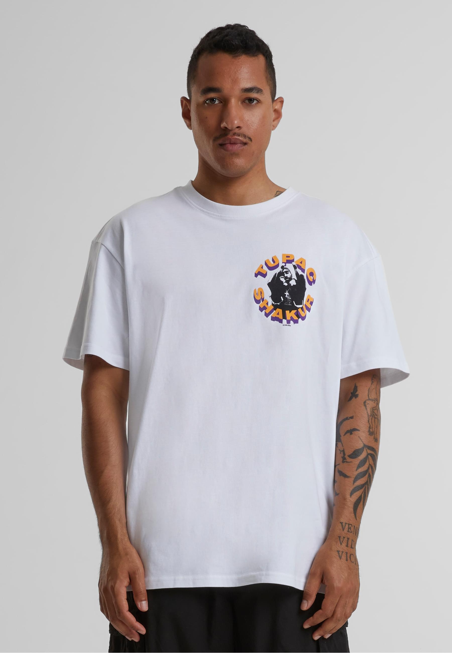 MisterTee T-Shirt »MisterTee Herren 2Pac Toss it up Oversize Tee«, (1 tlg.)