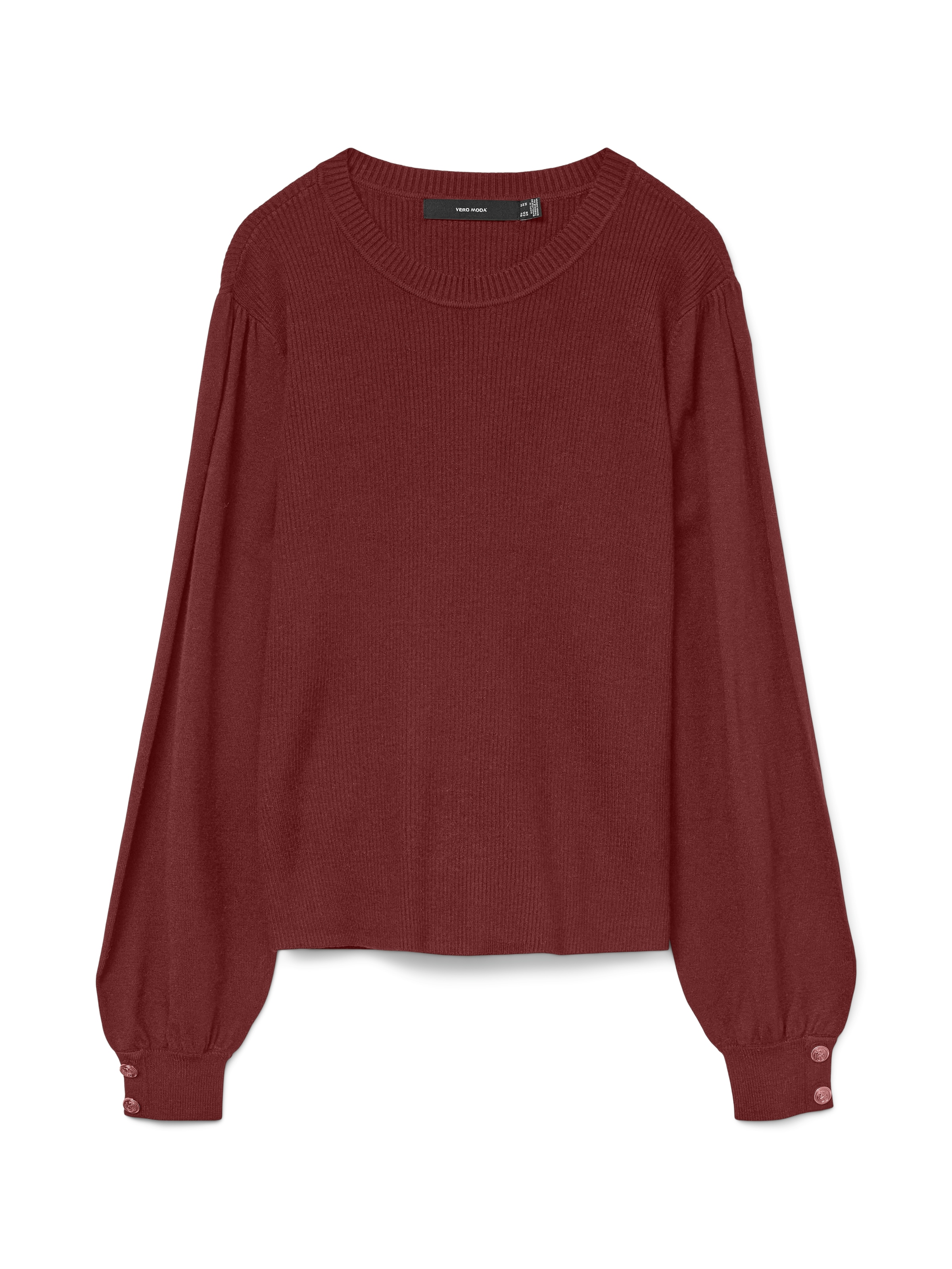 Vero Moda Strickpullover »VMHOLLYKARIS LS O-NECK PULLOVER BOO«
