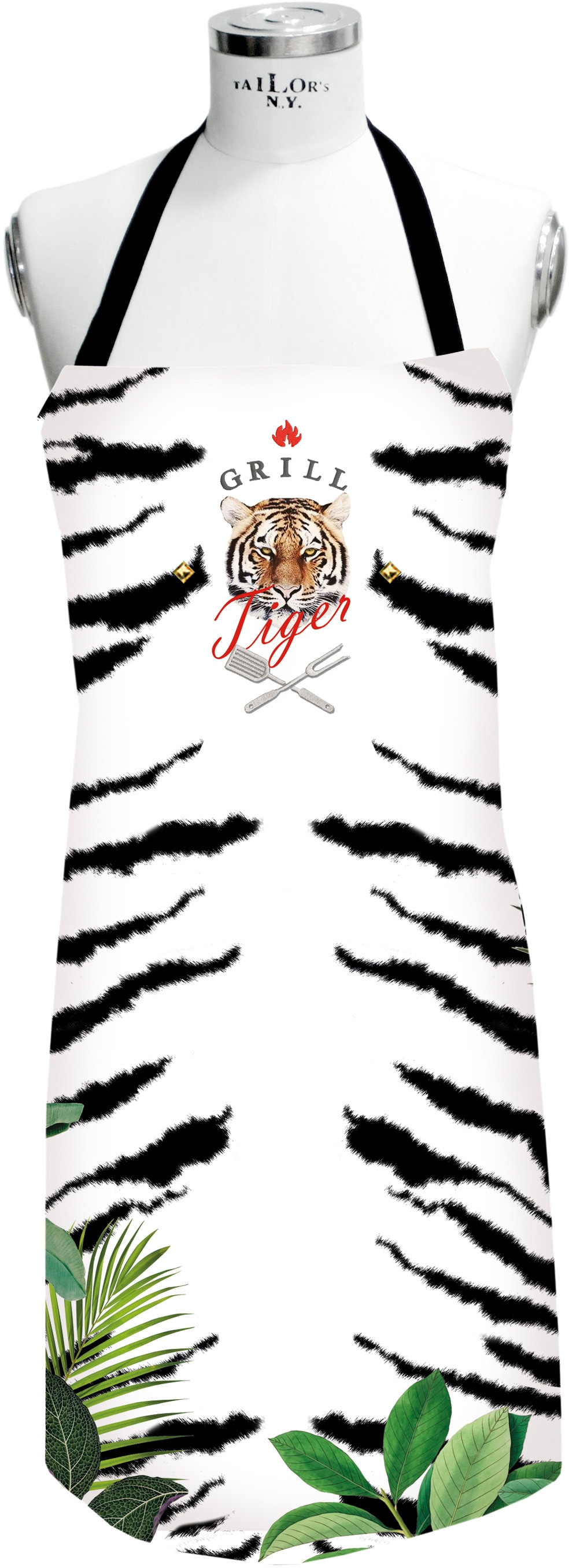 APELT Grillschürze "3976 Outdoor, GRILL Tiger", 1 Stk. Digitaldruck günstig online kaufen