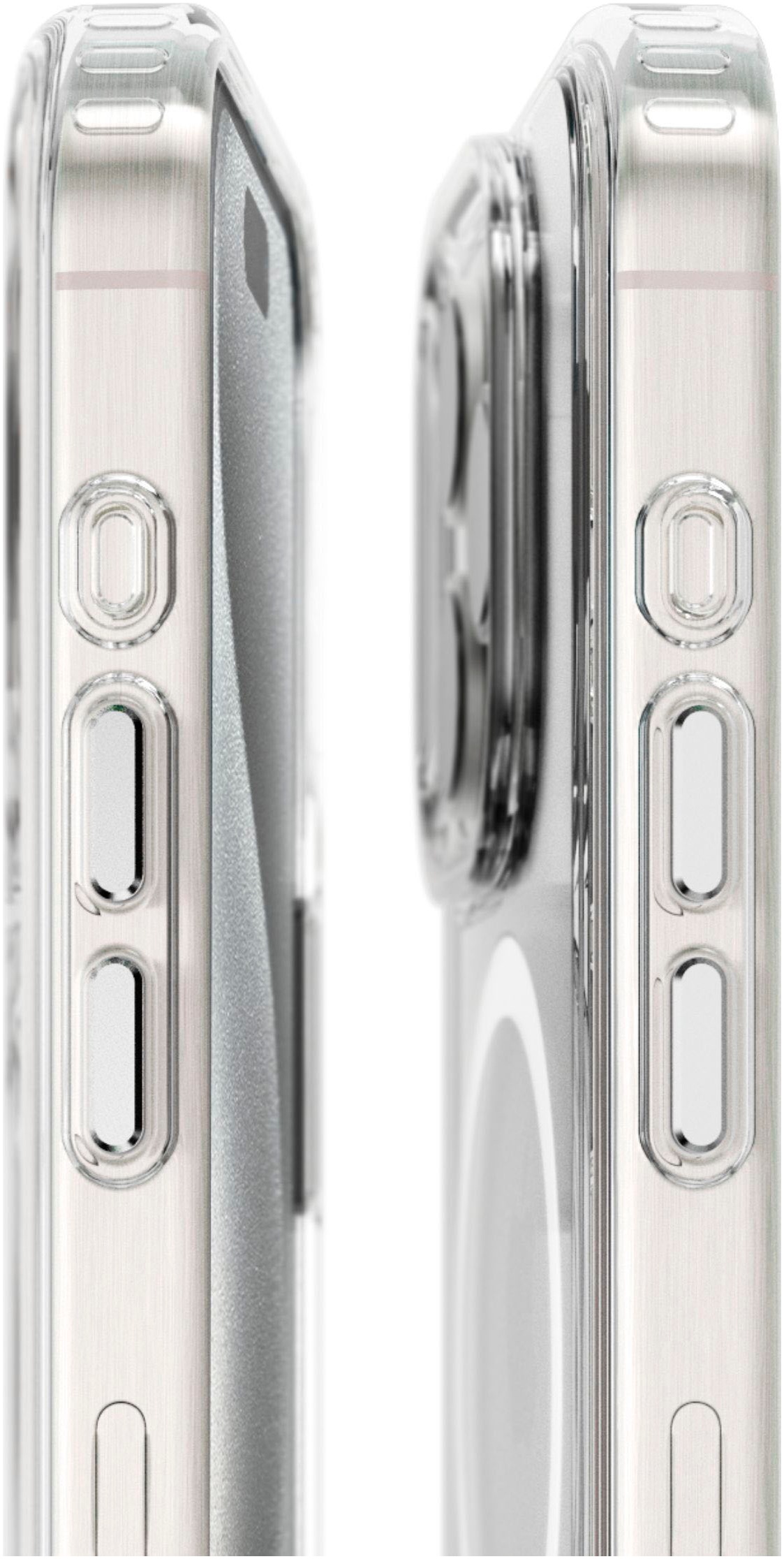 VONMÄHLEN Smartphone-Hülle »iPhone 15 Pro Max, Transparent Case - Schutzhülle,transparent«