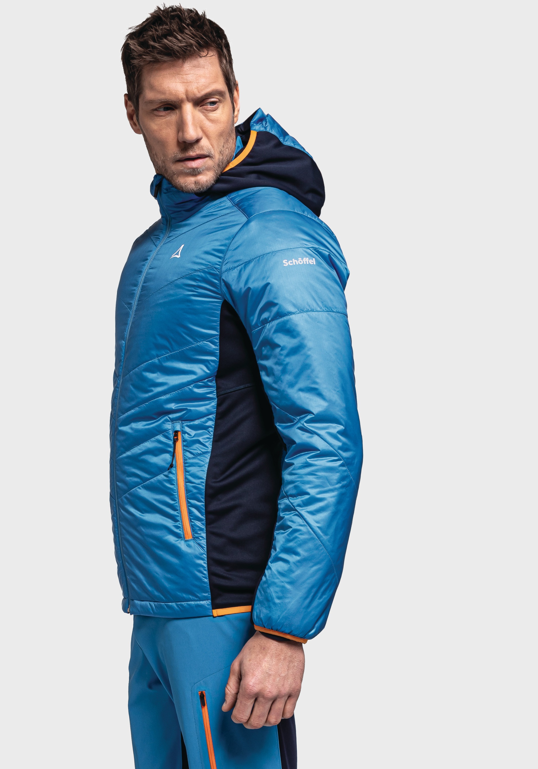 Schöffel Outdoorjacke »Hybrid Jacket Stams M«, mit Kapuze