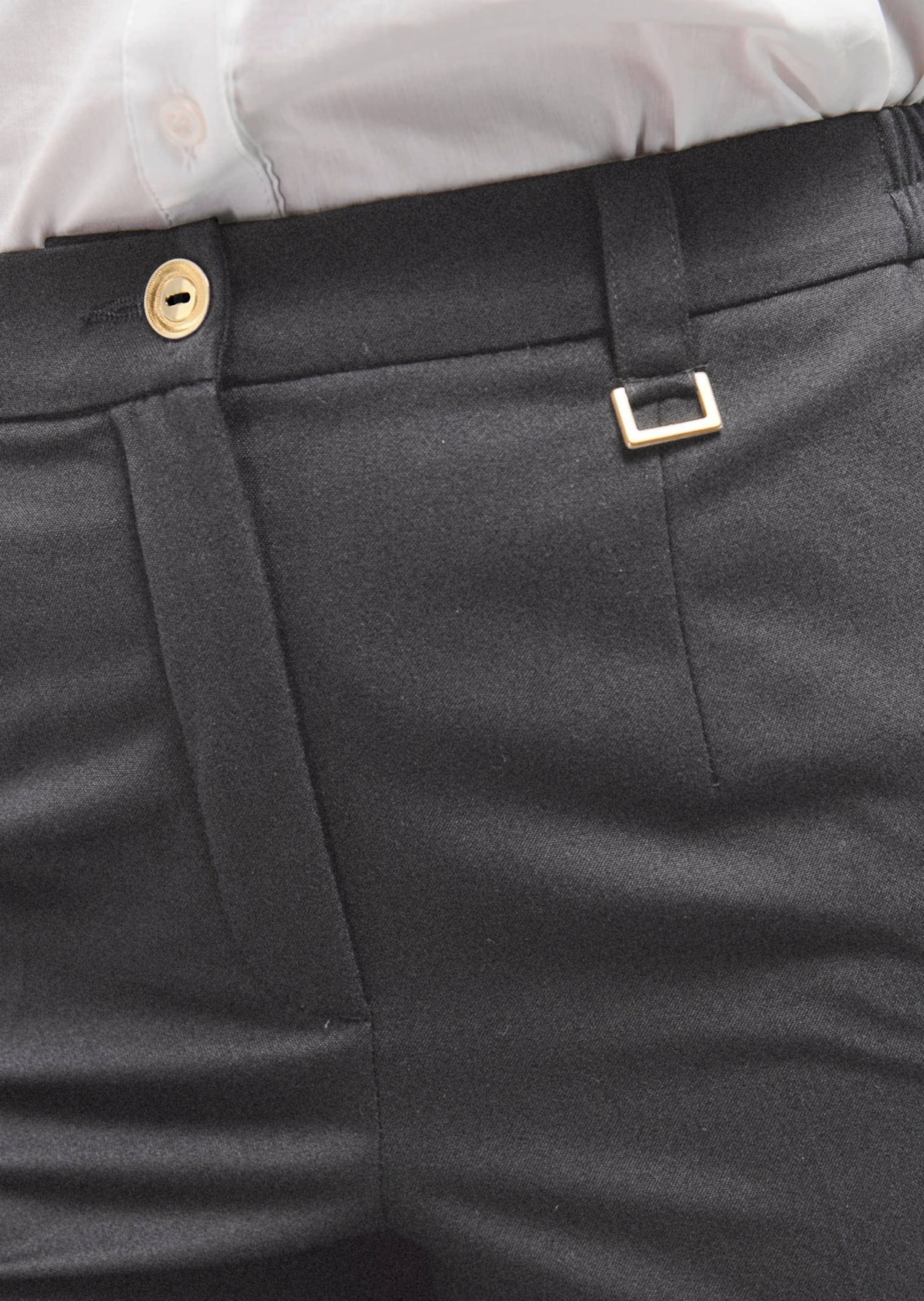 GOLDNER Stoffhose »Hose ANNA Bequeme Hose ANNA mit Bügelfalte«