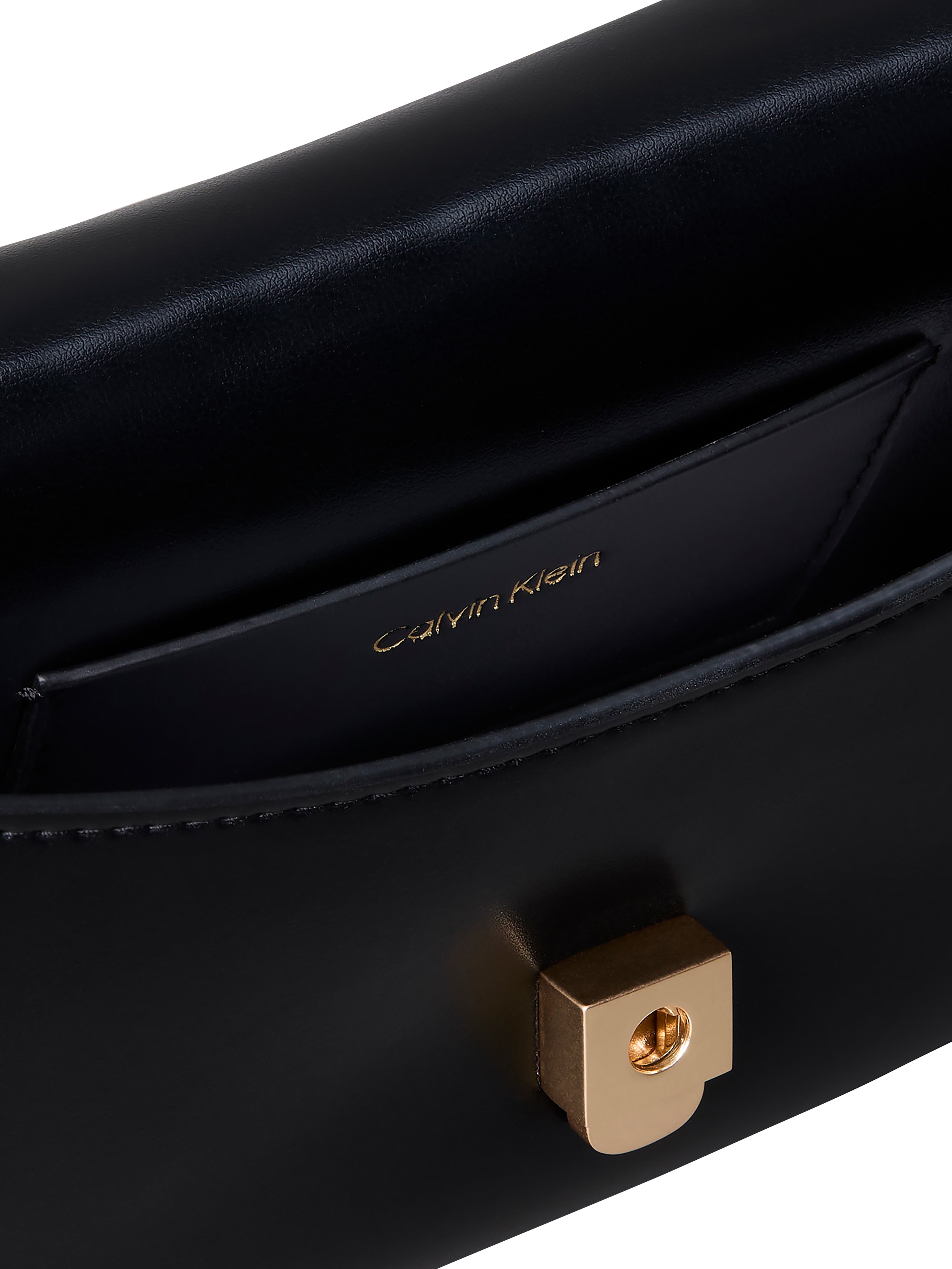Calvin Klein Umhängetasche »CK TOP HANDLE CROSSBODY« Mini Bag, Umhängetasche, Henkeltasche mit CK-Logo