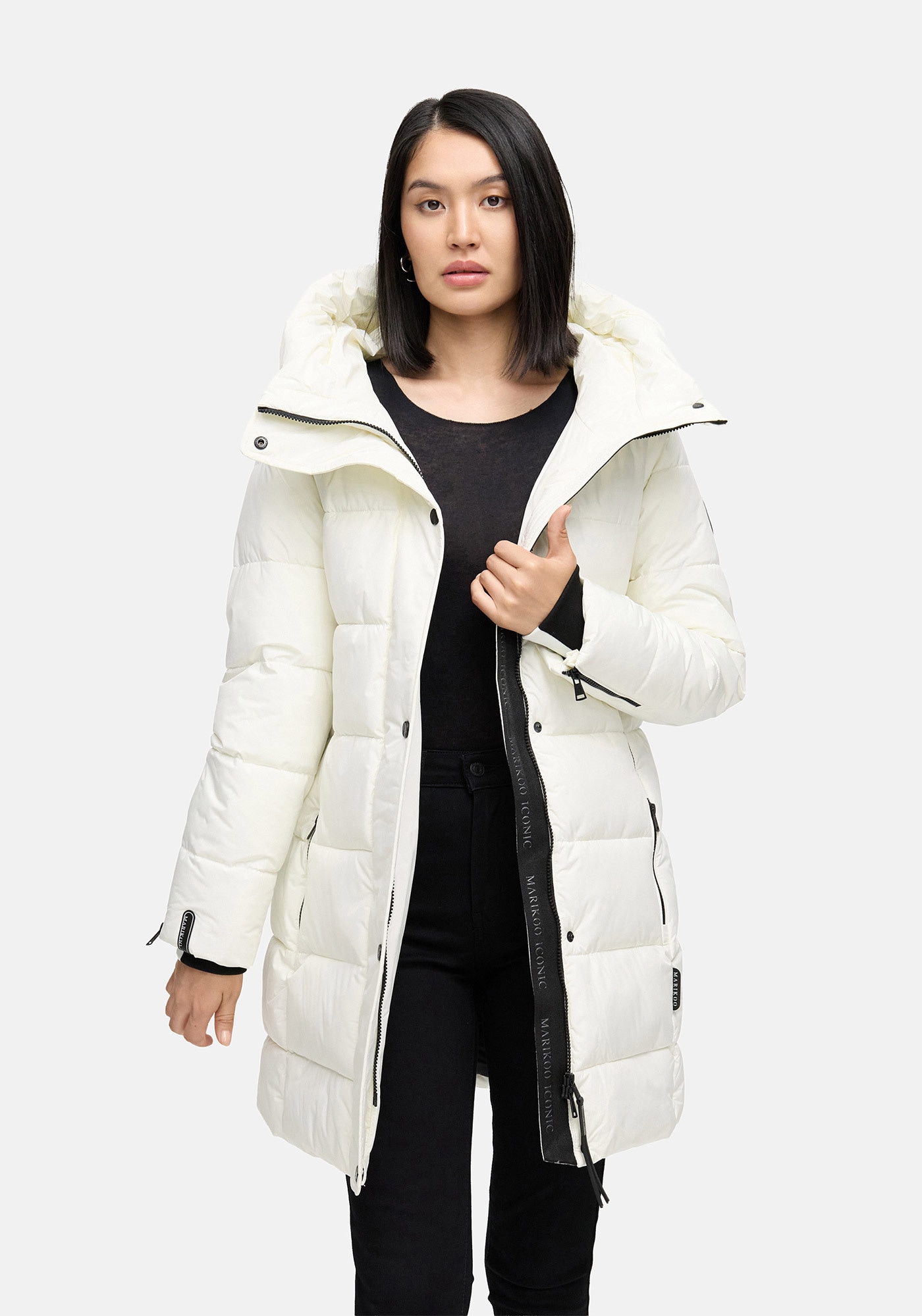Marikoo Winterjacke »Karumikoo XVI« mit großer Kapuze