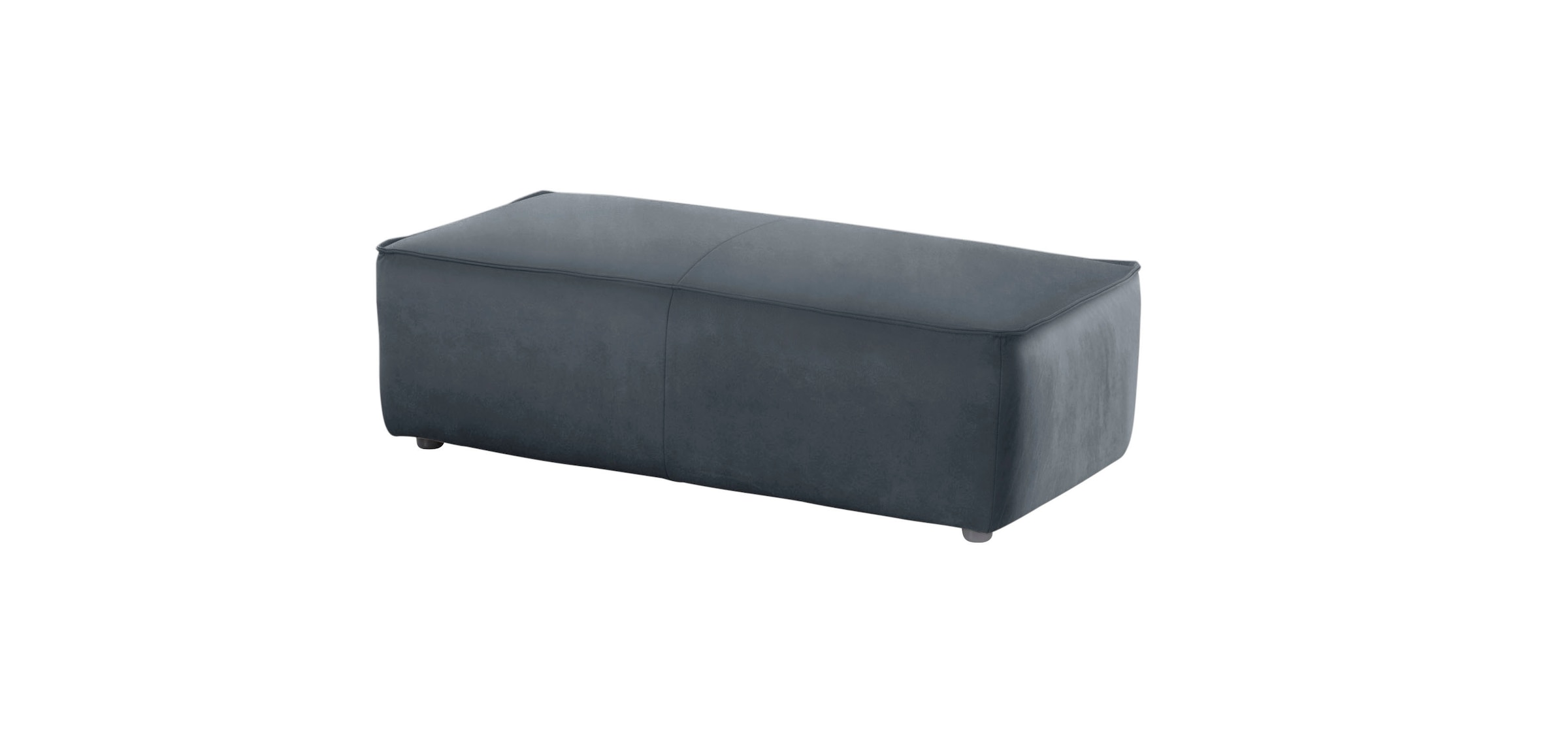 W.SCHILLIG Ecksofa »around-the-block«, (Spar-Set), inklusive Hocker, mit eleganter Biese, mit Federkern
