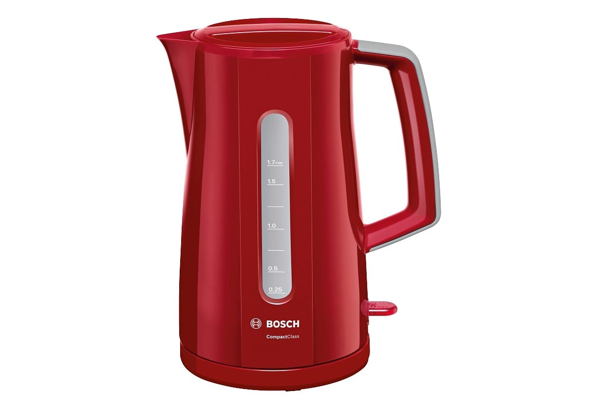 BOSCH Wasserkocher »CompactClass TWK3A014 ROT«, 1,7 l, 2400 W