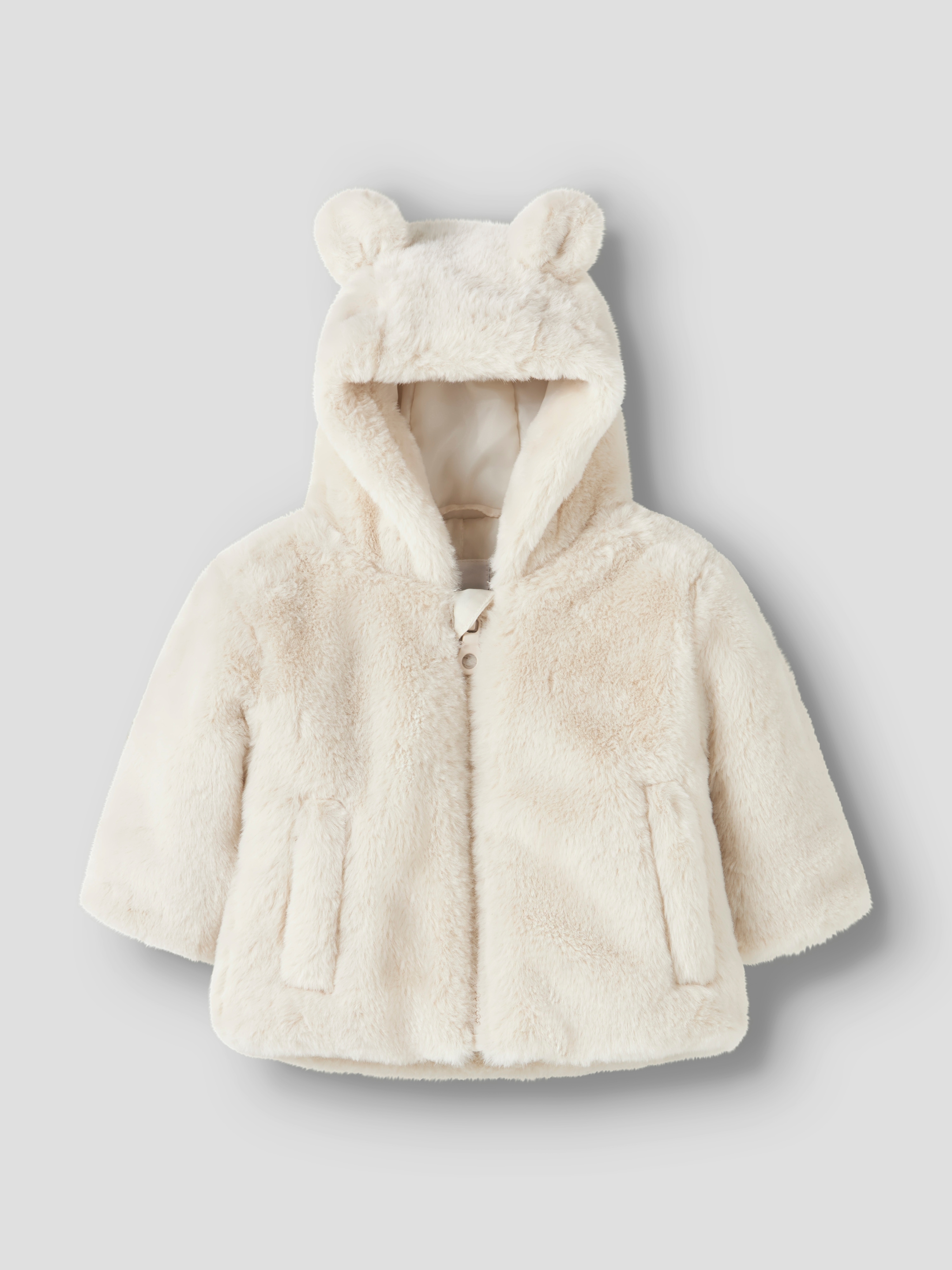 Name It "NBFMILA JACKET HOOD PB" mit Kapuze Kunstfaser