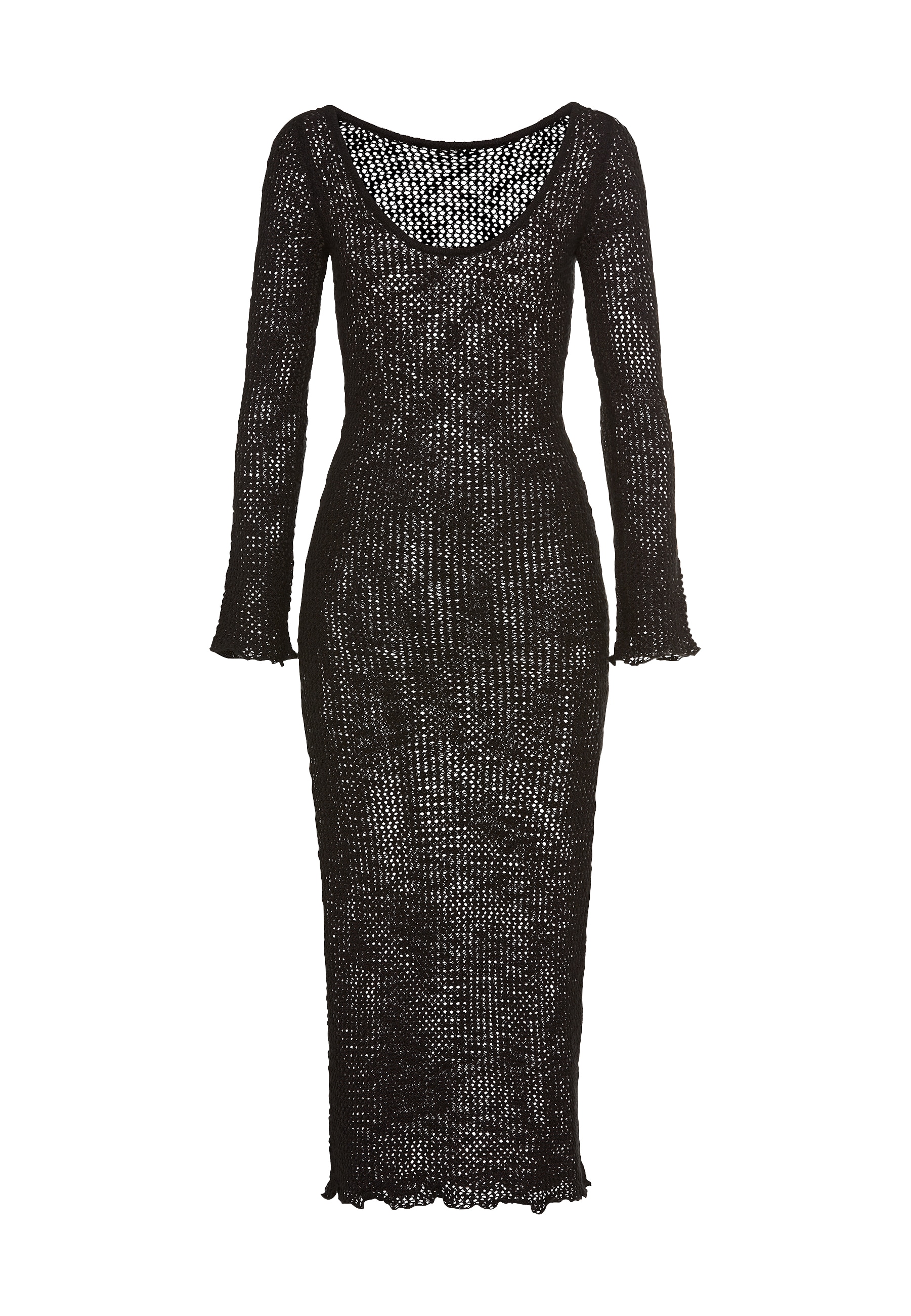 LSCN by LASCANA Strickkleid mit tiefem Rückenausschnitt