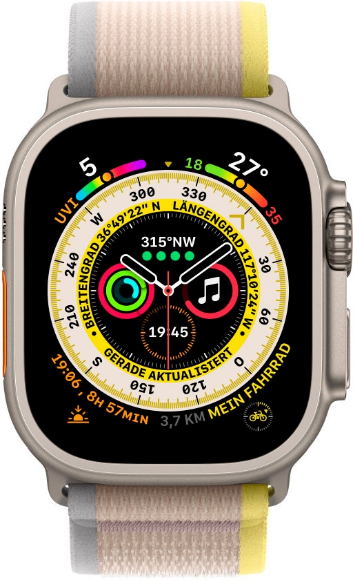 Apple Uhrenarmband »49mm Trail Loop - S/M«