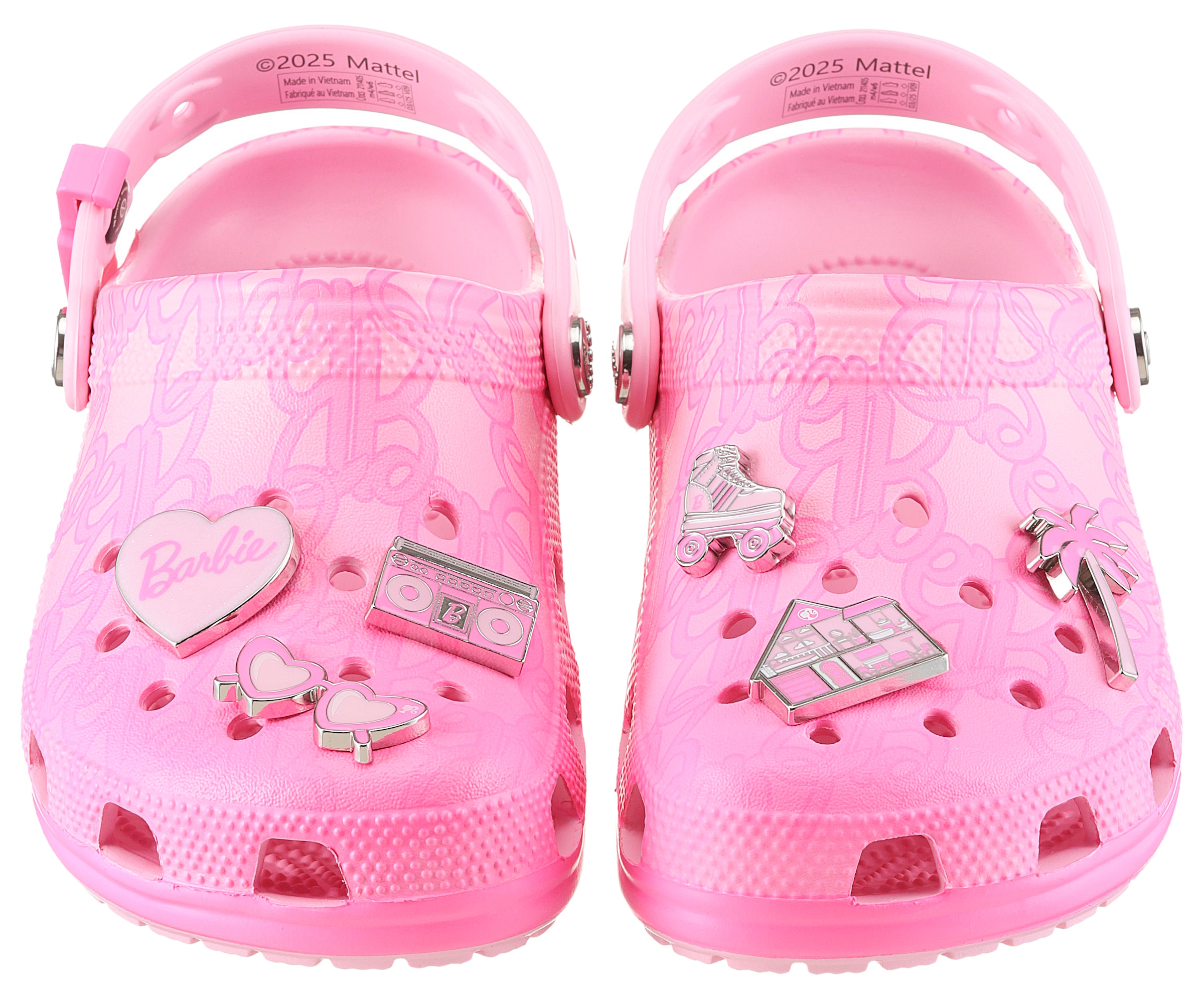 Crocs Clog »Mattel Pink Barbie«, mit Barbie Applikationen