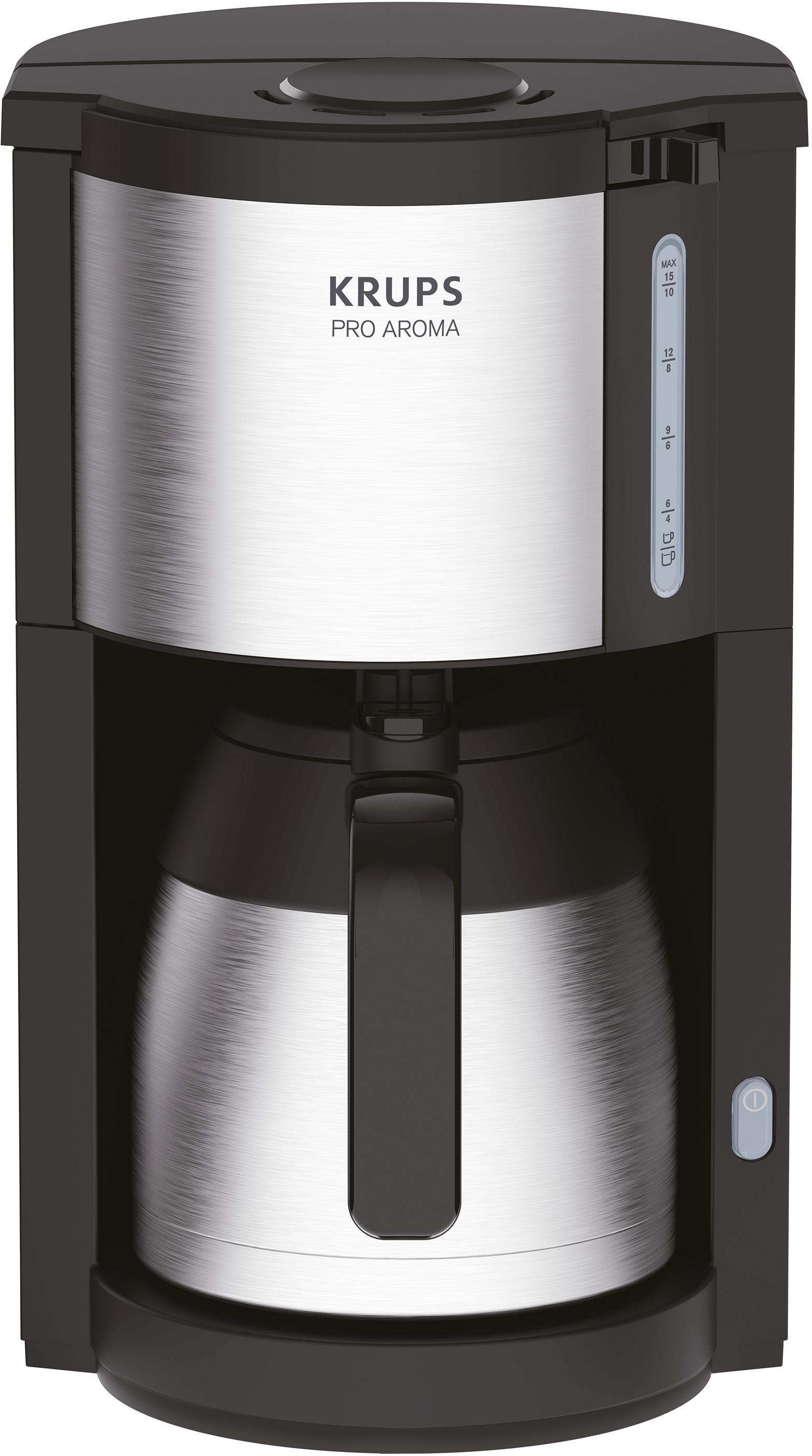 Krups Filterkaffeemaschine »KM305D Pro Aroma«, 1,25 l Kaffeekanne, Papierfilter, für 10 bis 15 Tassen