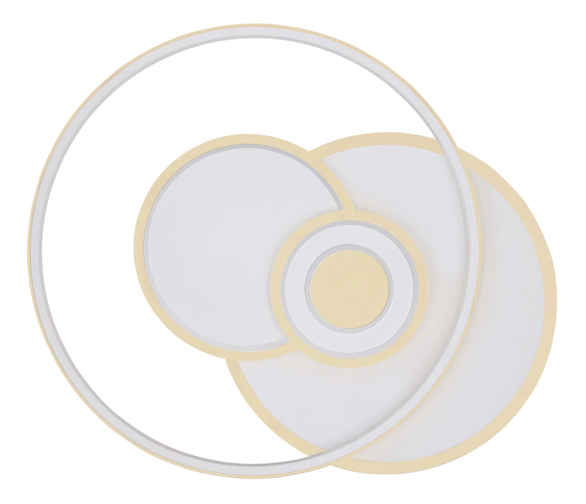 GLOBO LIGHTING LED Deckenleuchte »RODERICK«, Leuchtmittel LED-Modul | LED fest integriert, Deckenlampe, Designleuchte, Wohnzimmer, Schlafzimmer, rund
