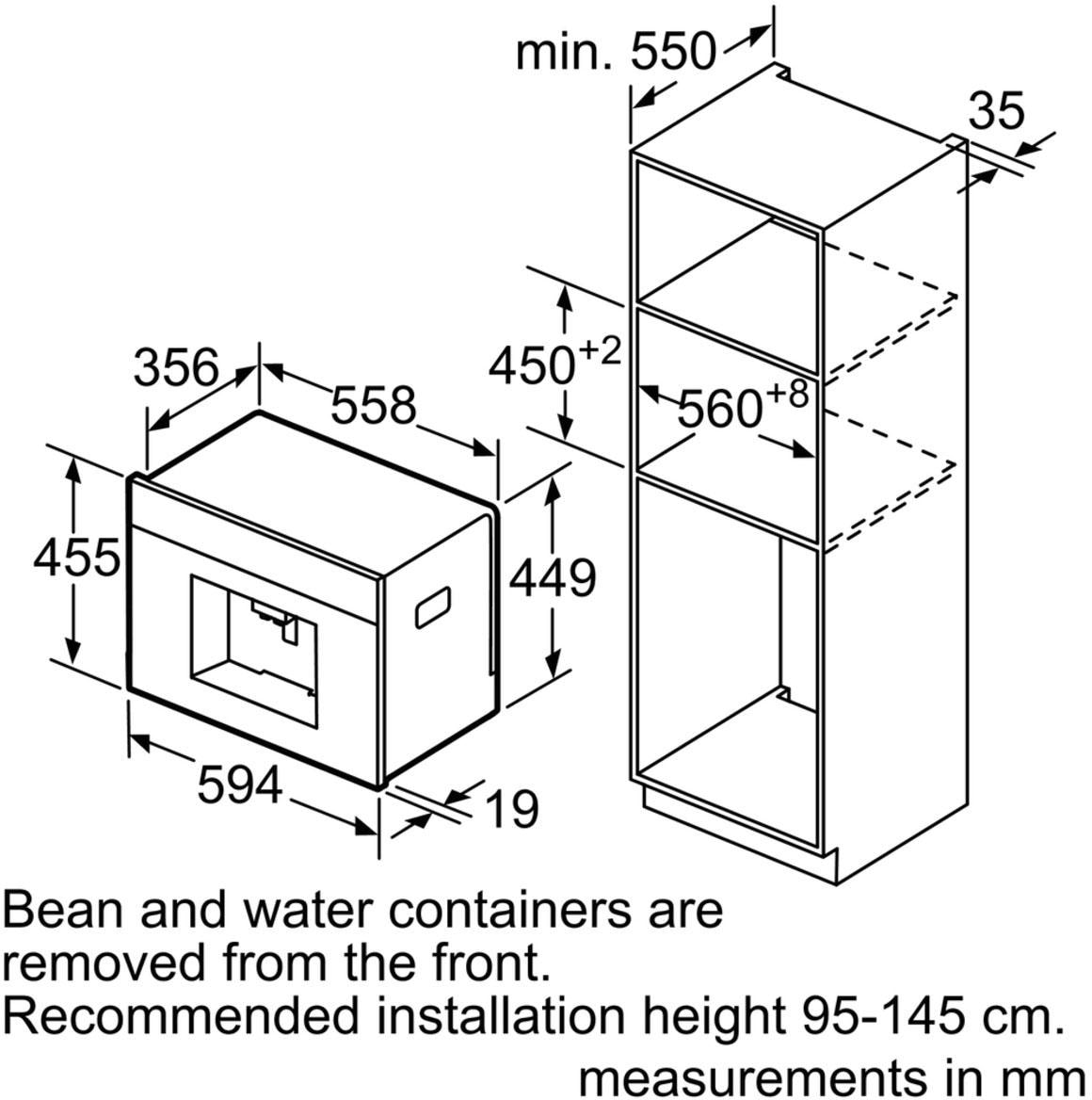 BOSCH Einbau-Kaffeevollautomat »CTL636EB6« per Raten | BAUR