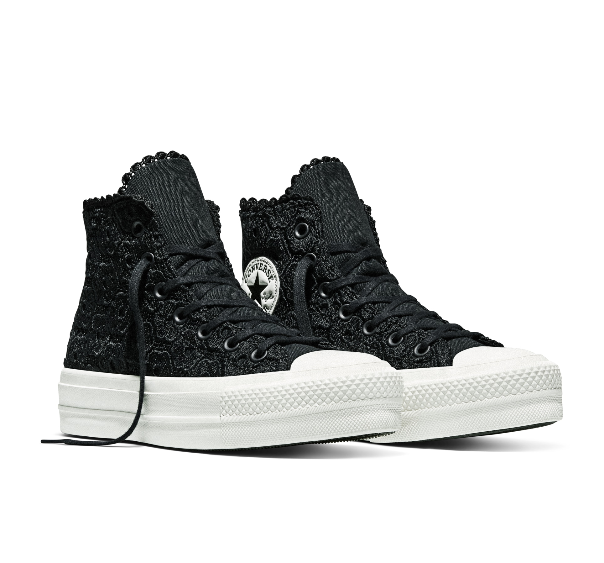 Converse Sneaker "CHUCK TAYLOR ALL STAR LIFT PLATFORM CROCHET" für vielseitige Freizeitaktivitäten, mit Gummilaufsohle
