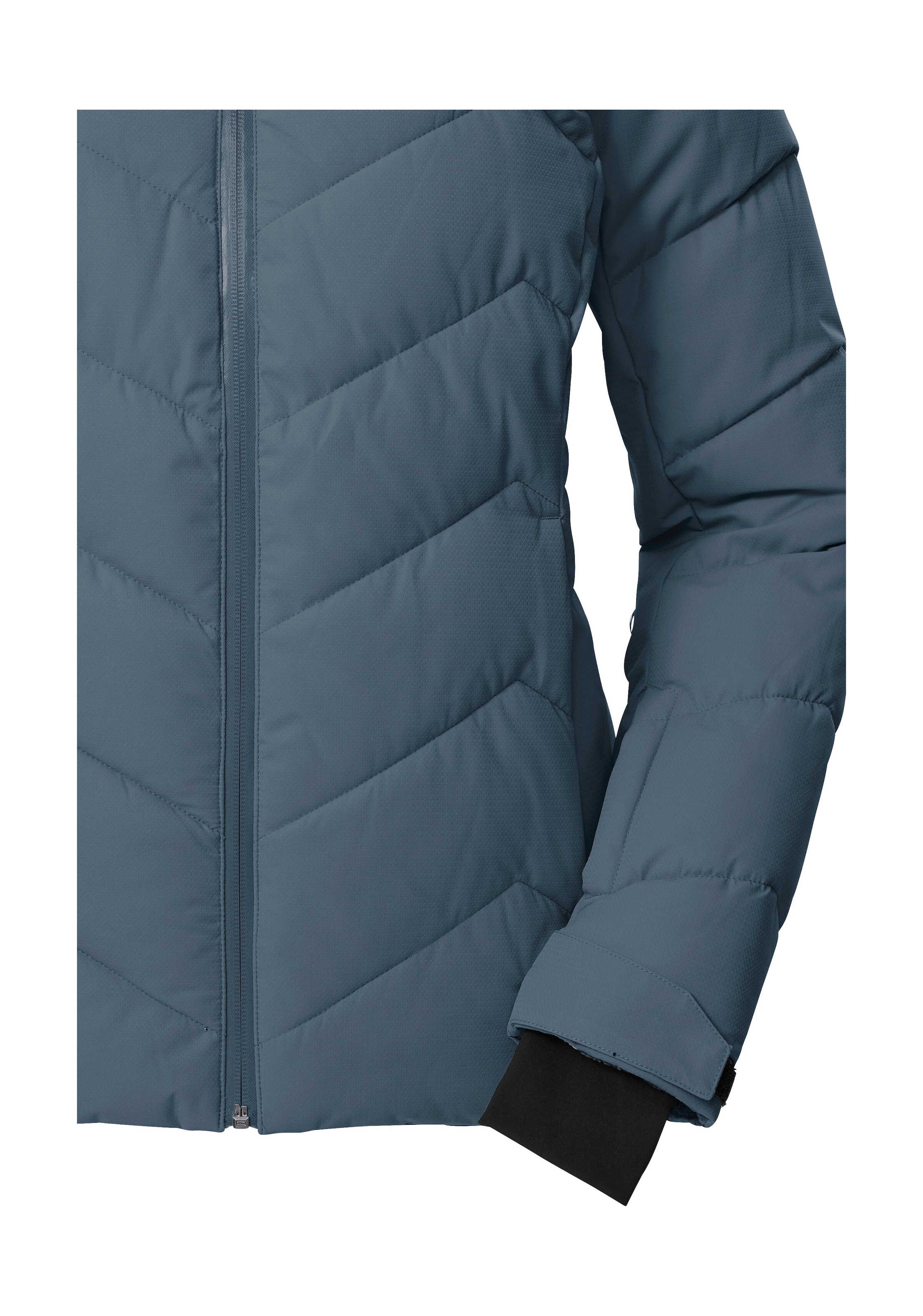 Killtec Skijacke »KSW 31 WMN SKI QLTD JCKT«, Winddichte, wasserabweisende Skijacke mit Daunenoptik und Schneefang