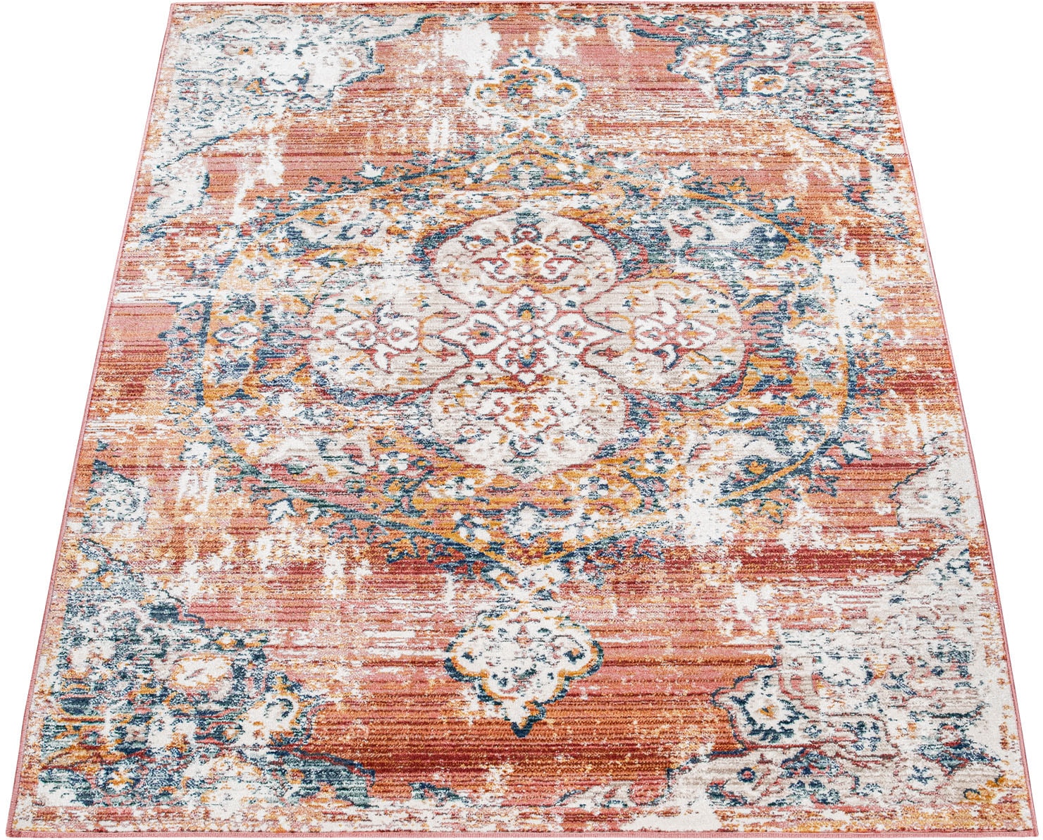 Paco Home Teppich "Herbete 733" rechteckig 8 mm Höhe Kurzflor, Orient-Optik günstig online kaufen