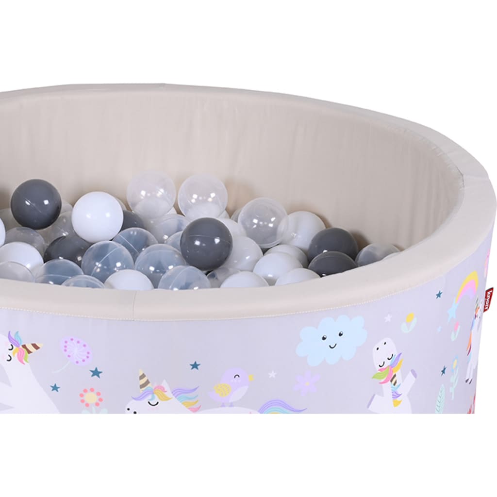 Knorrtoys® Bällebad »Soft, Unicorn Grey«