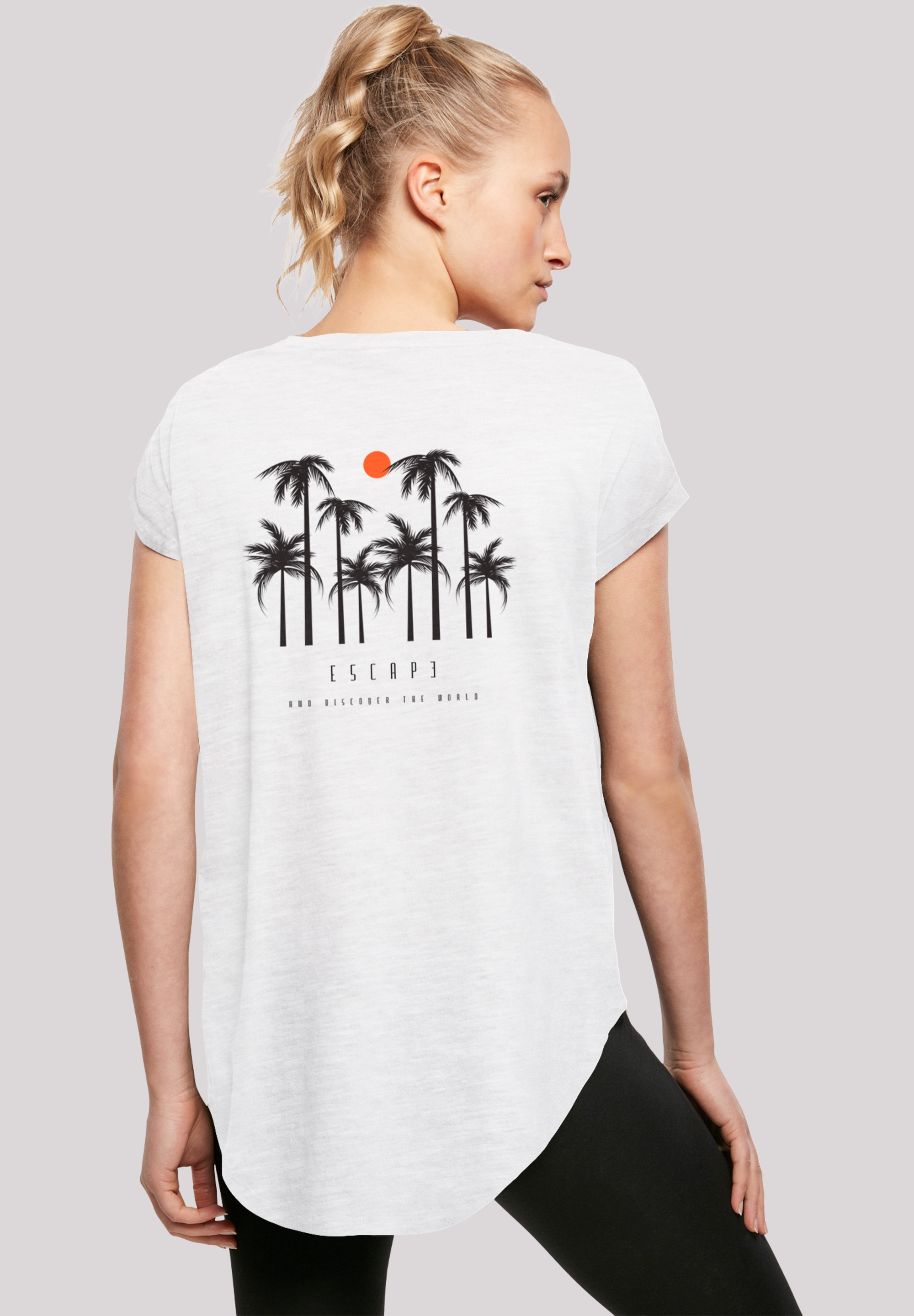 F4NT4STIC T-Shirt "Escape Discover the World Palm Trees" Discover the World günstig online kaufen
