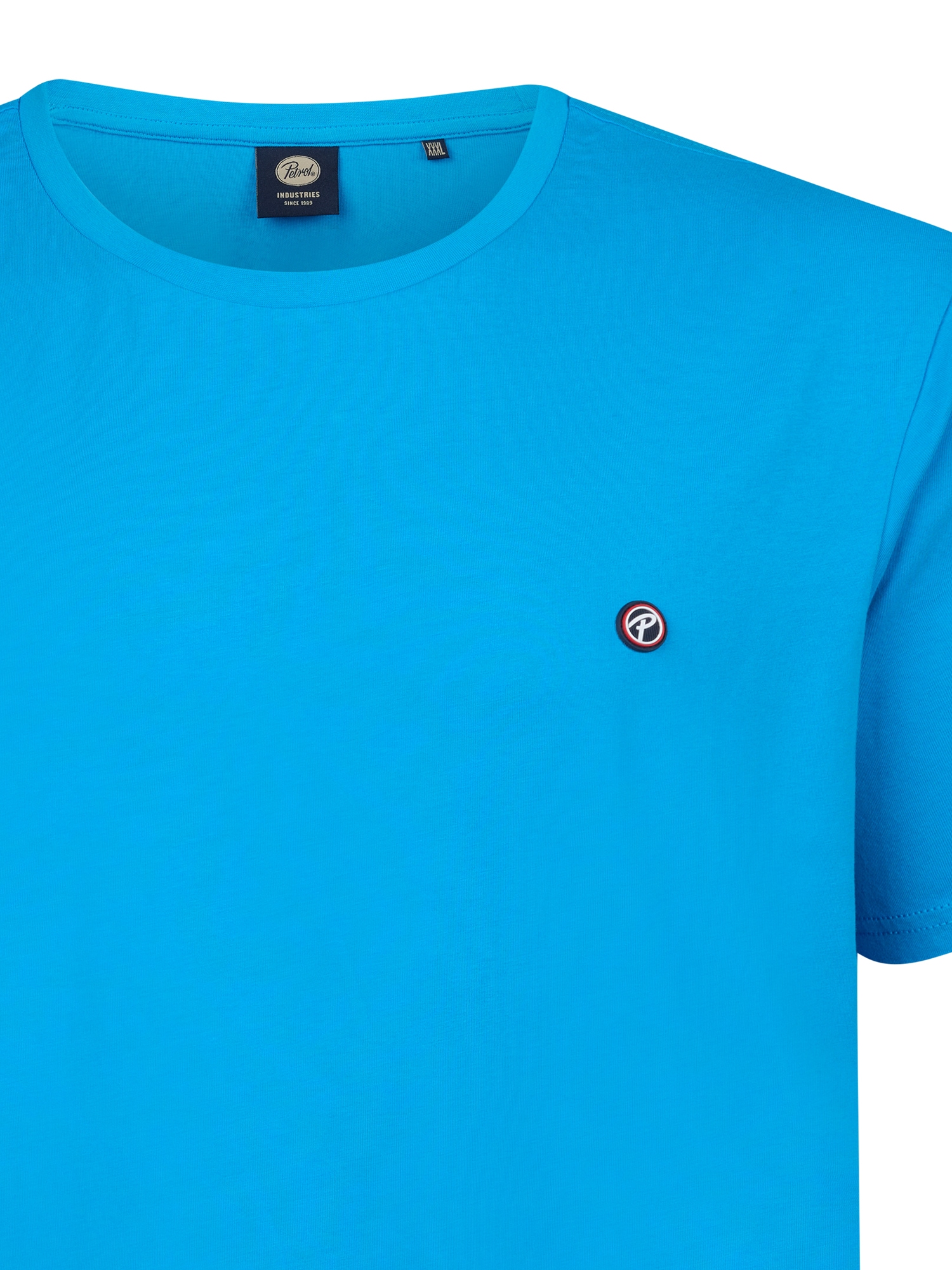 Petrol Industries Rundhalsshirt, mit Logo Stickerei