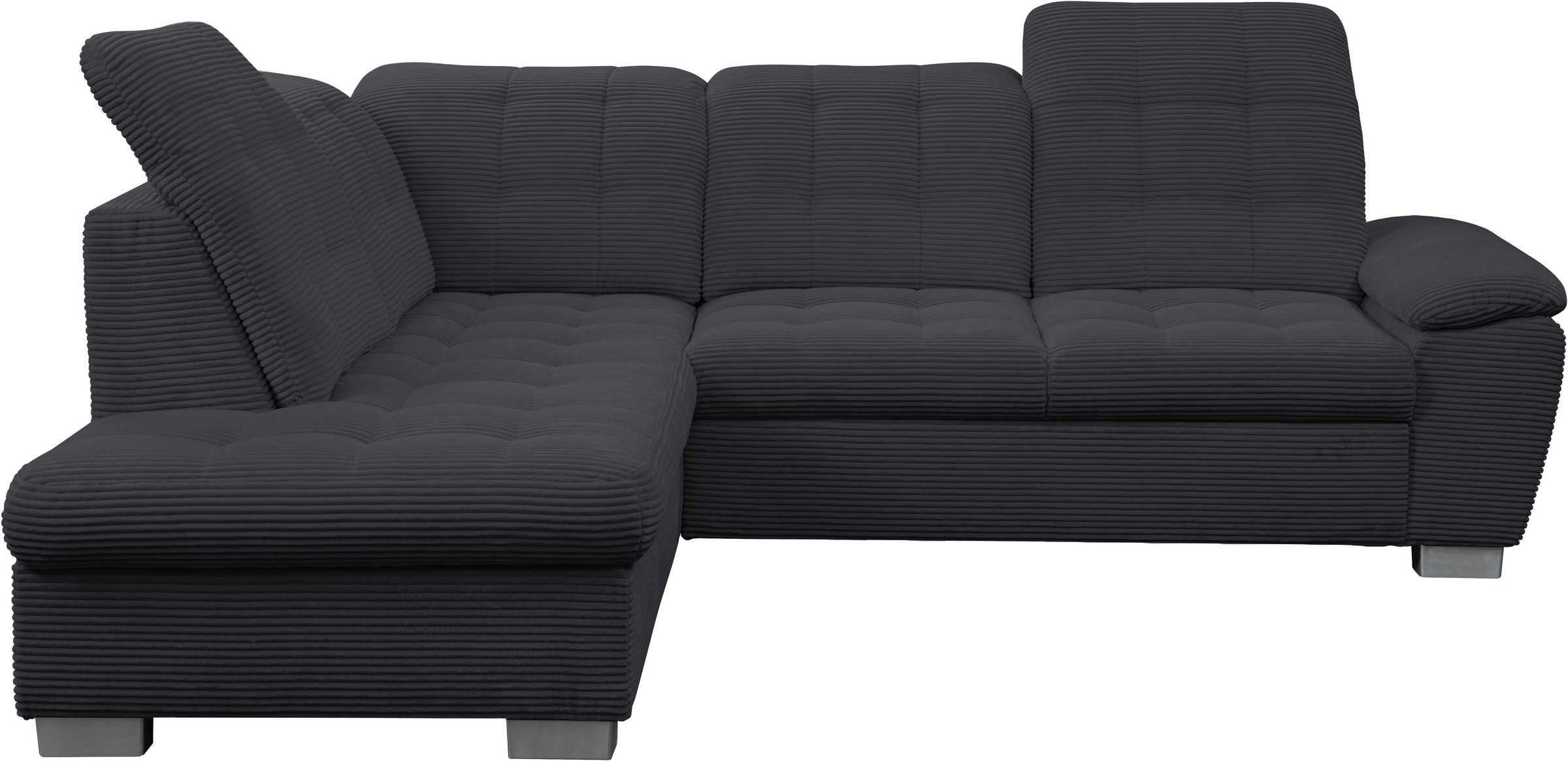 WERK2 Ecksofa "Bonny inkl. Kopfteilverstellung, Bettfunktion, Stauraum, L-F günstig online kaufen