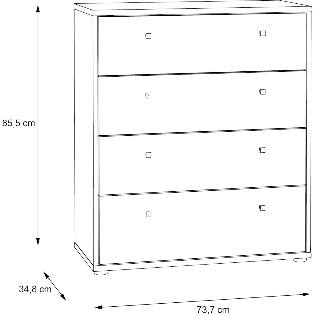 FORTE Kommode »Tempra«