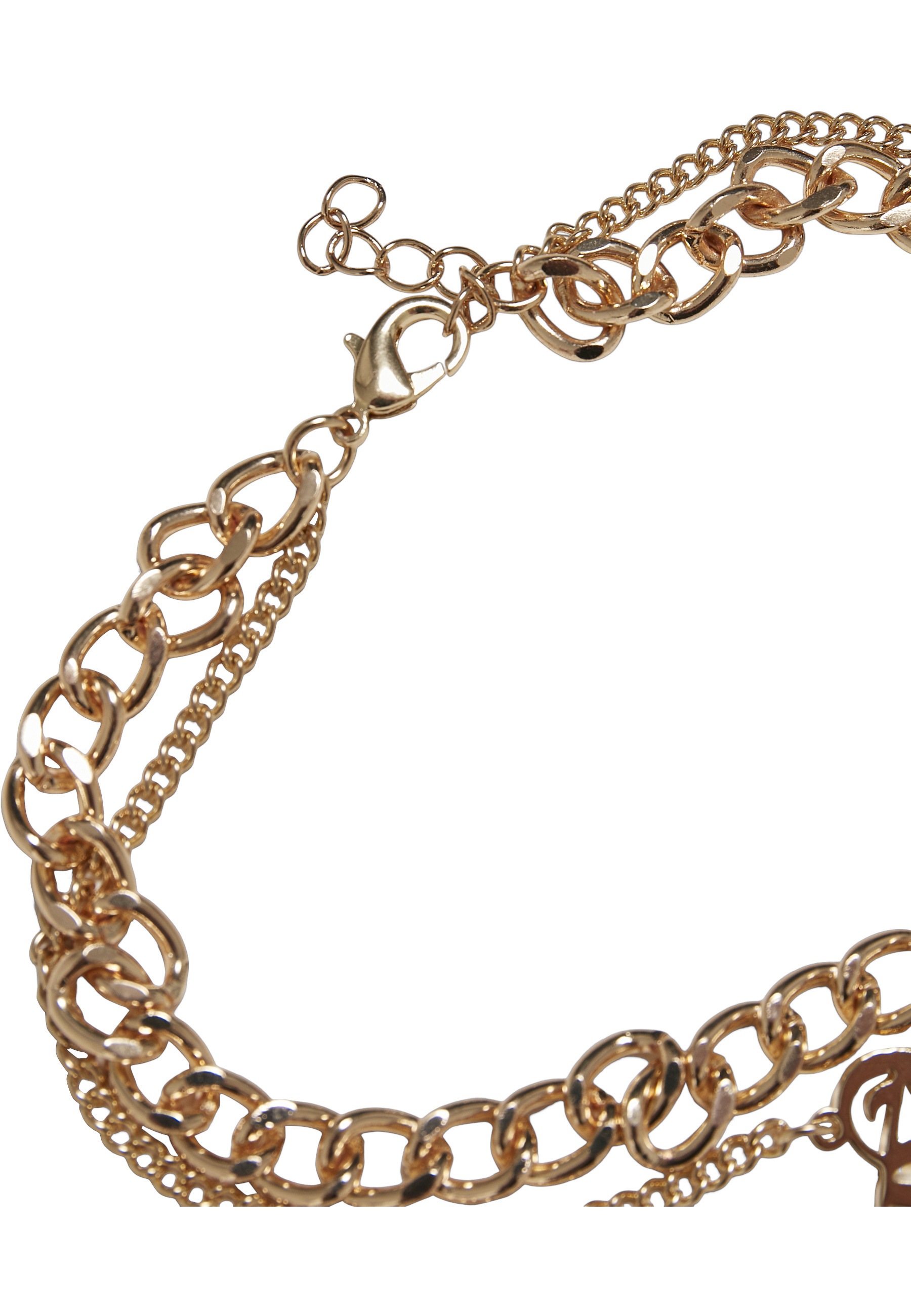 URBAN CLASSICS Fußkette »Urban Classics Unisex Zodiac Golden Anklet«