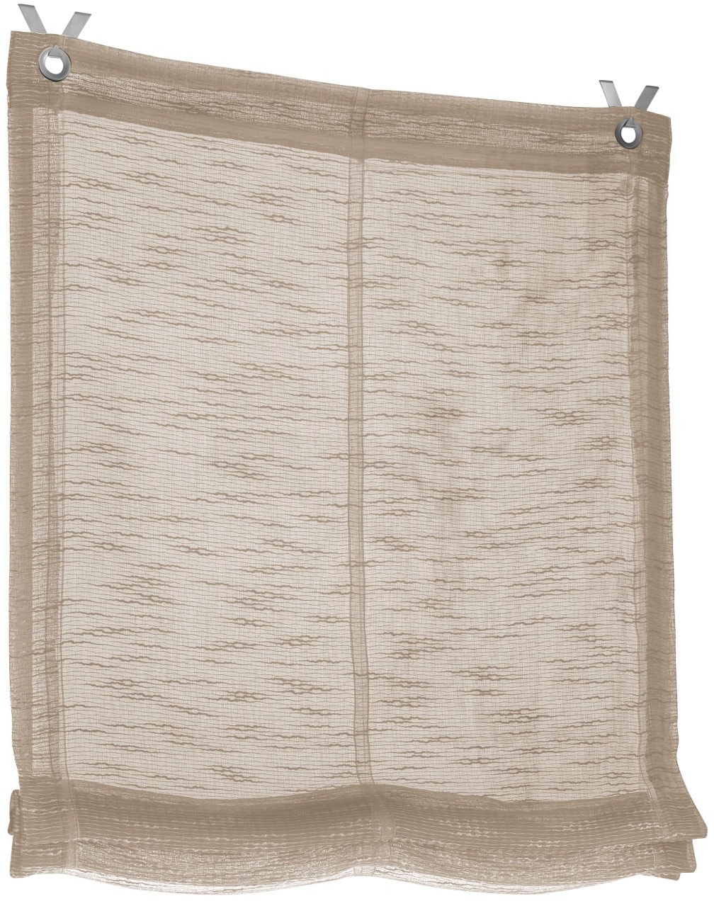 Kutti Raffrollo "Celtic" mit Hakenaufhängung freihängend halbtransparent, P günstig online kaufen