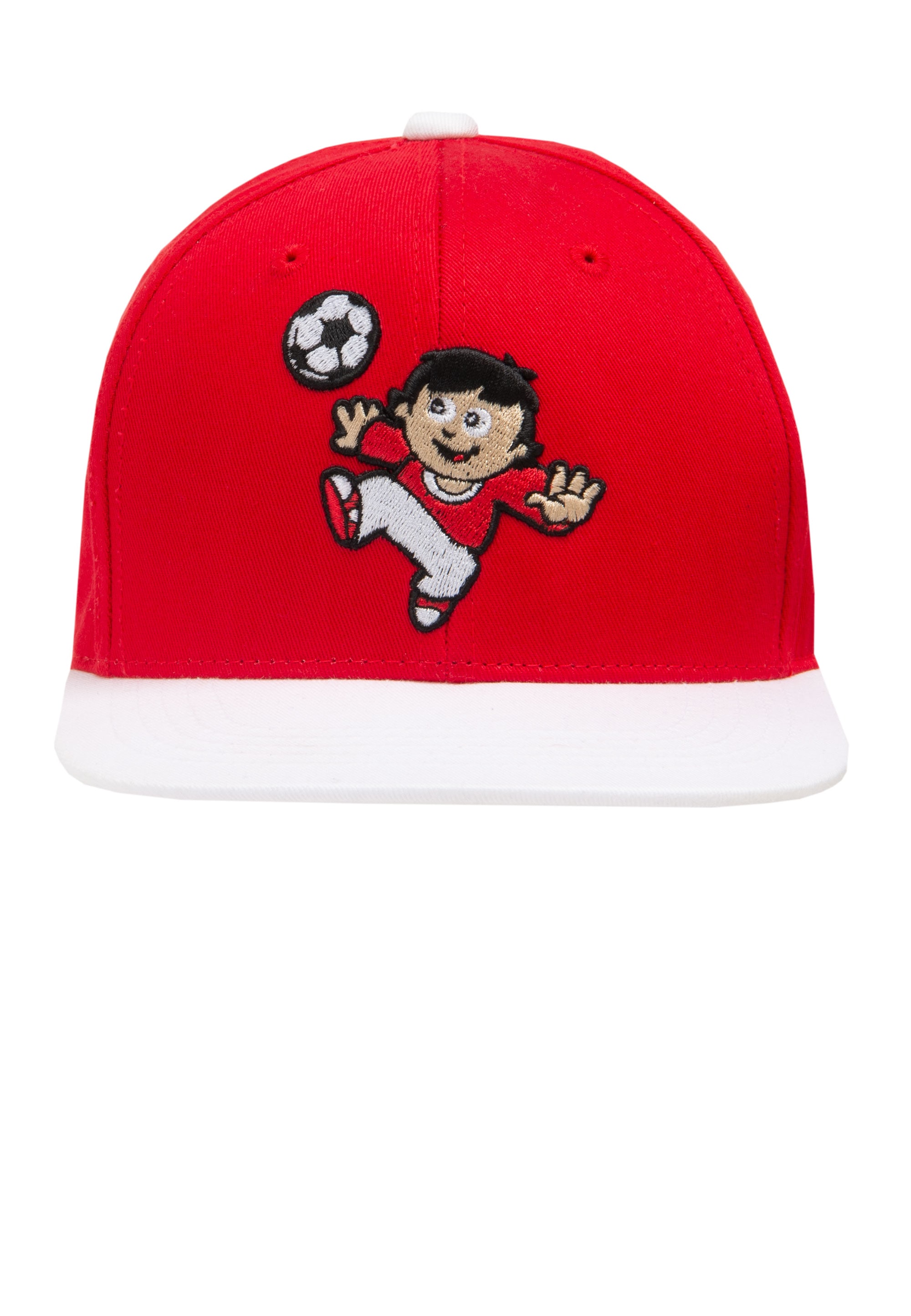 LOGOSHIRT Baseball Cap »Mainzelmännchen - Fritzchen - Ball«, mit detailreicher Stickerei